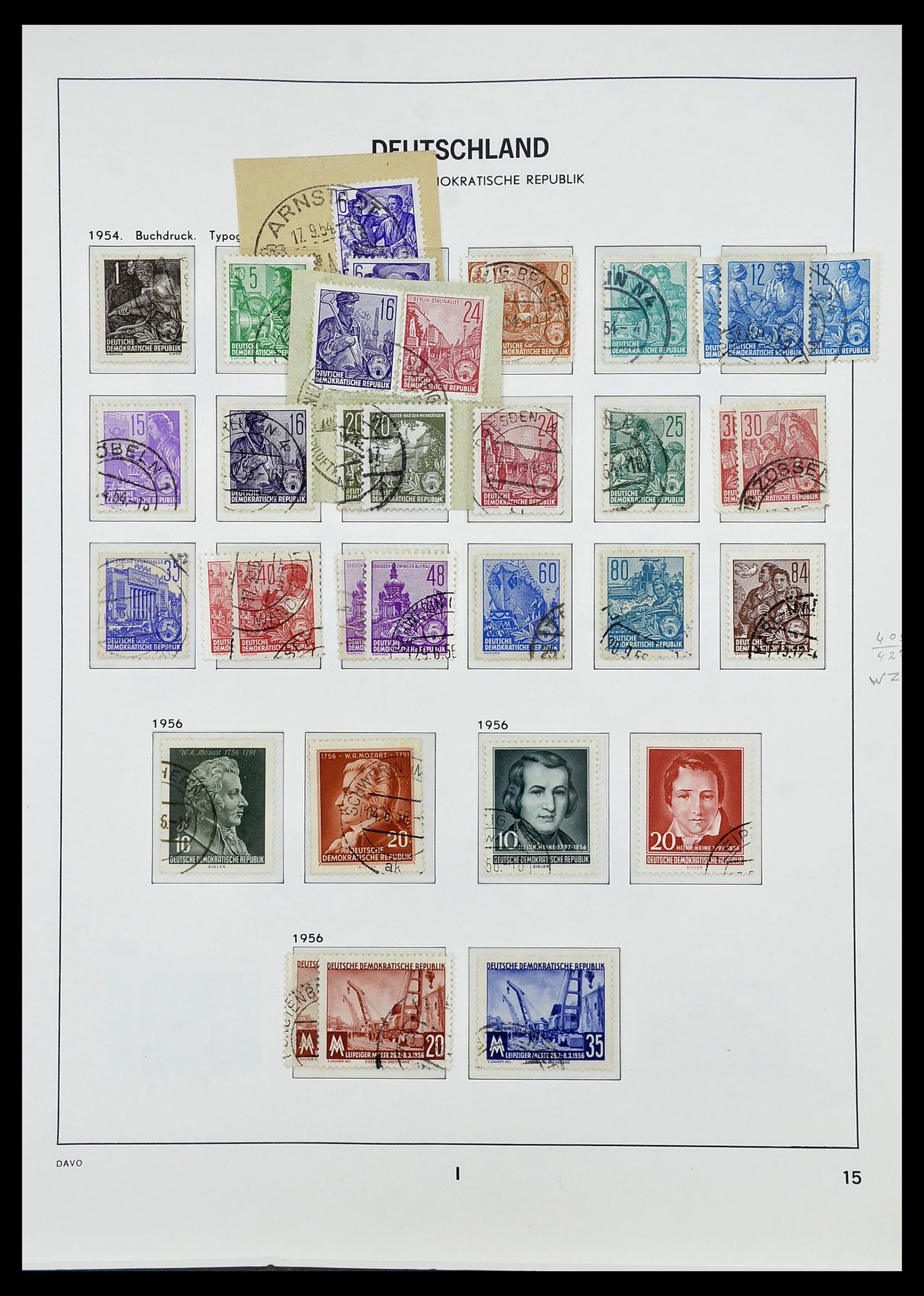 34532 049 - Stamp Collection 34532 GDR 1945-1990.