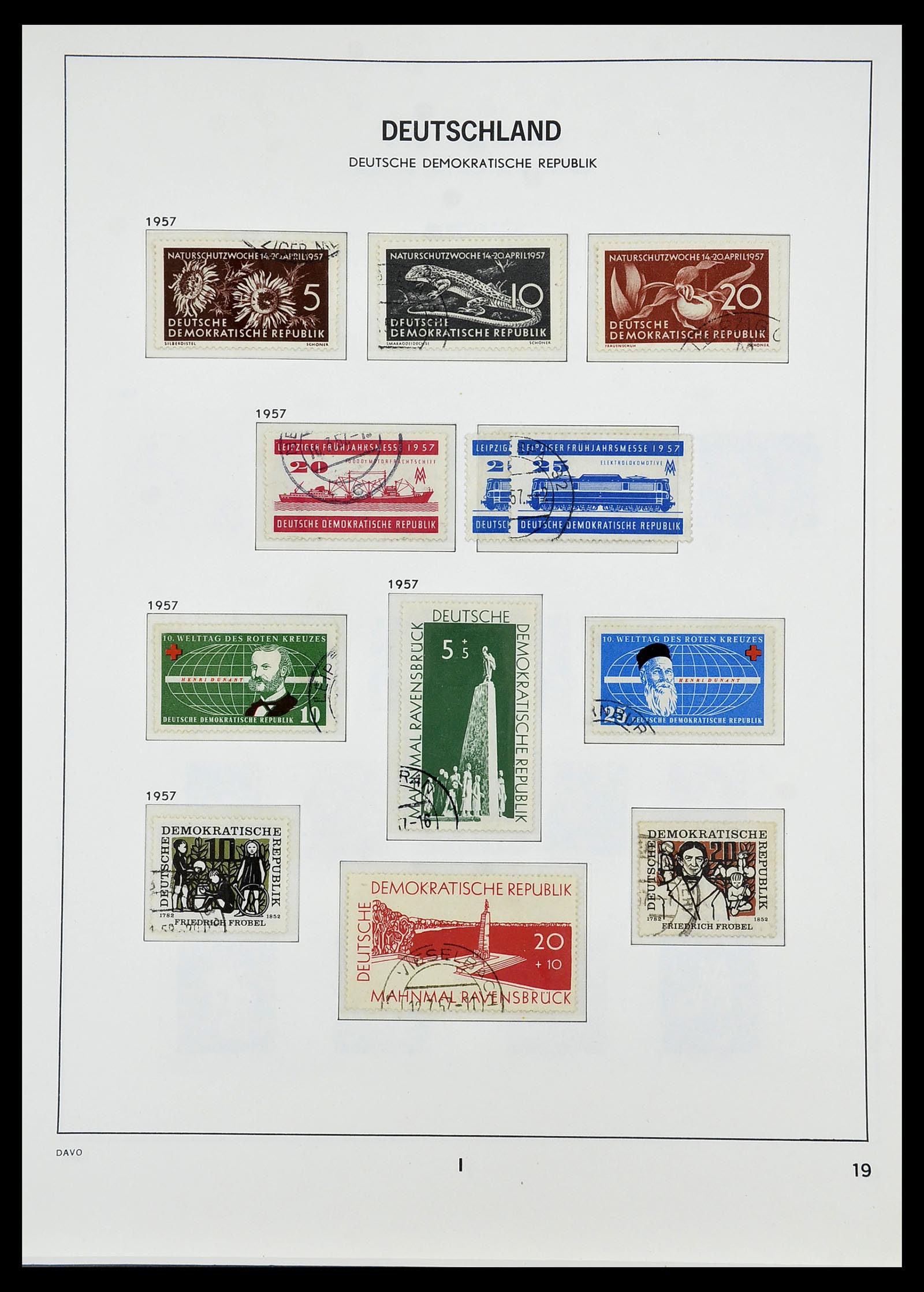34532 054 - Stamp Collection 34532 GDR 1945-1990.
