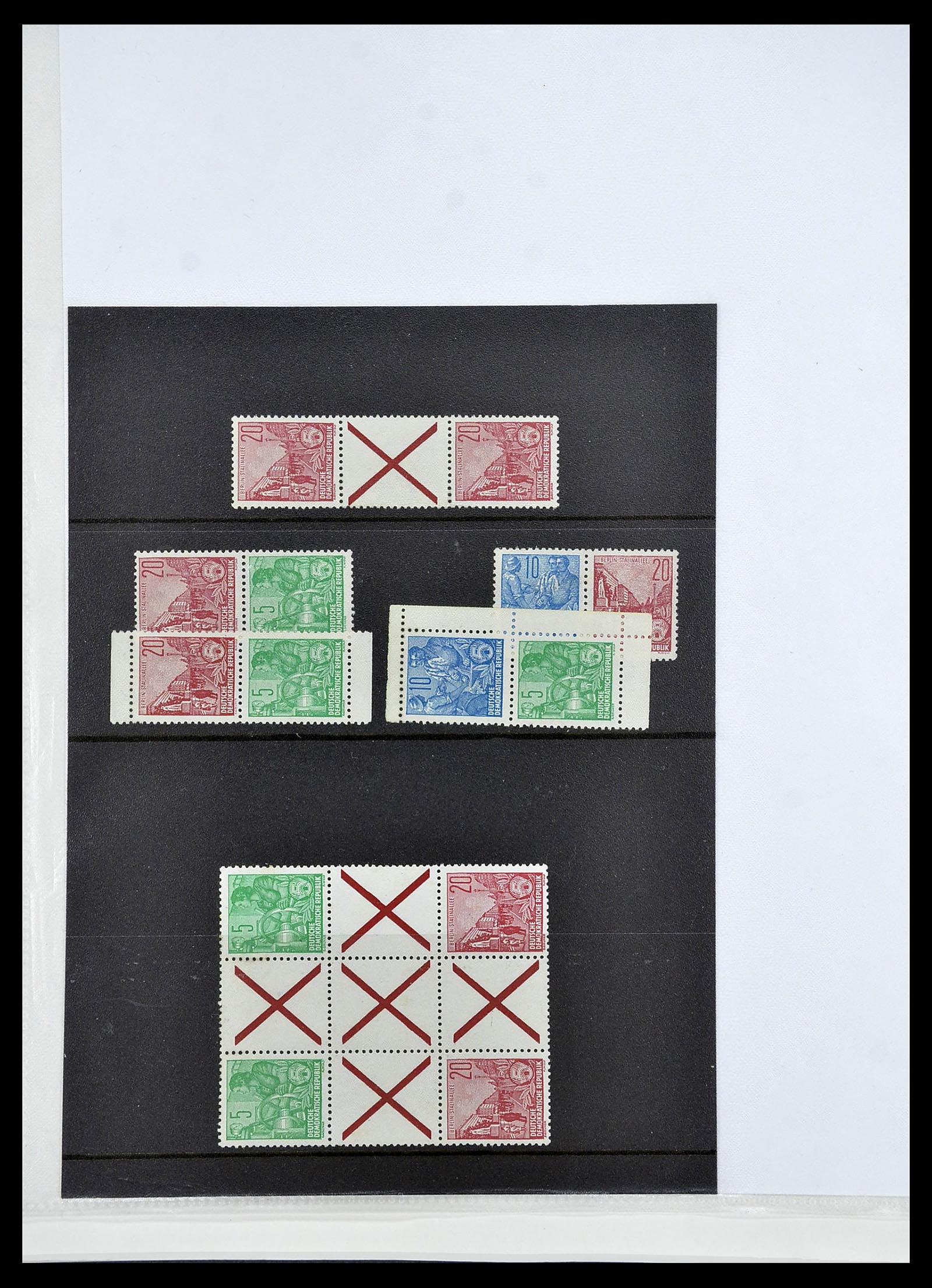 34532 058 - Stamp Collection 34532 GDR 1945-1990.