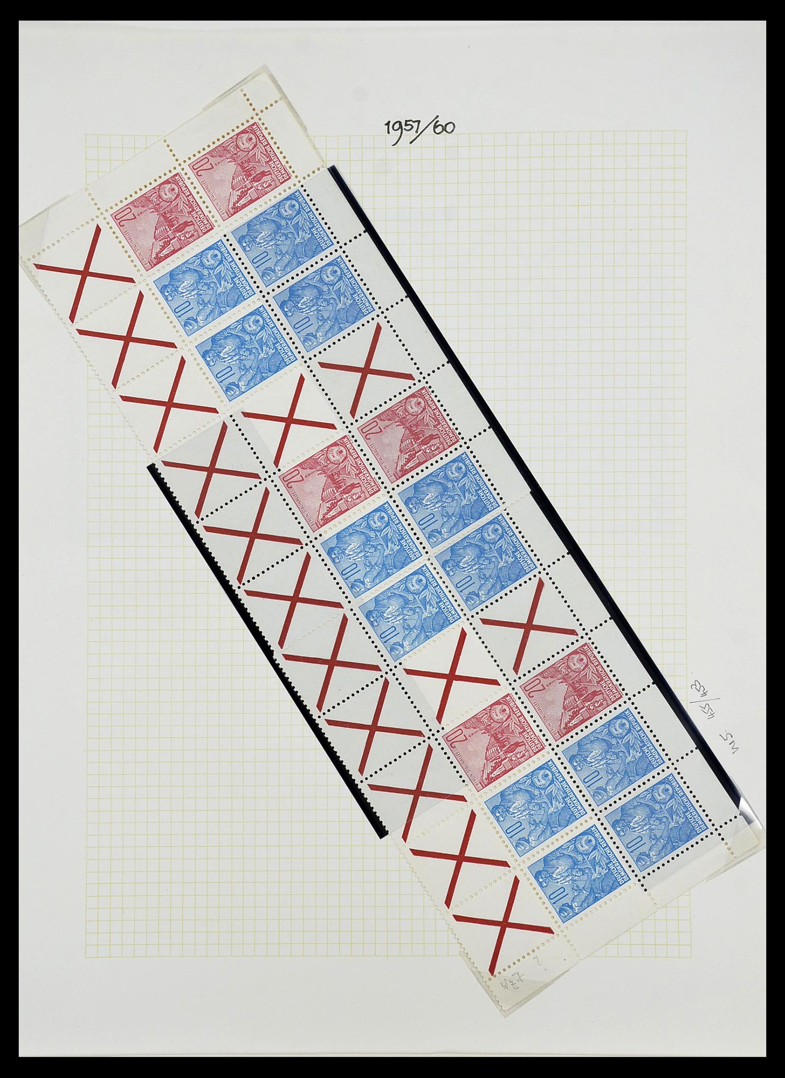 34532 059 - Stamp Collection 34532 GDR 1945-1990.