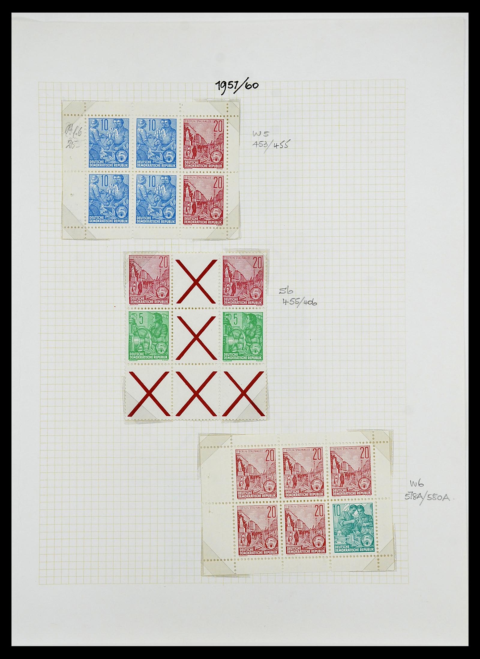 34532 061 - Stamp Collection 34532 GDR 1945-1990.