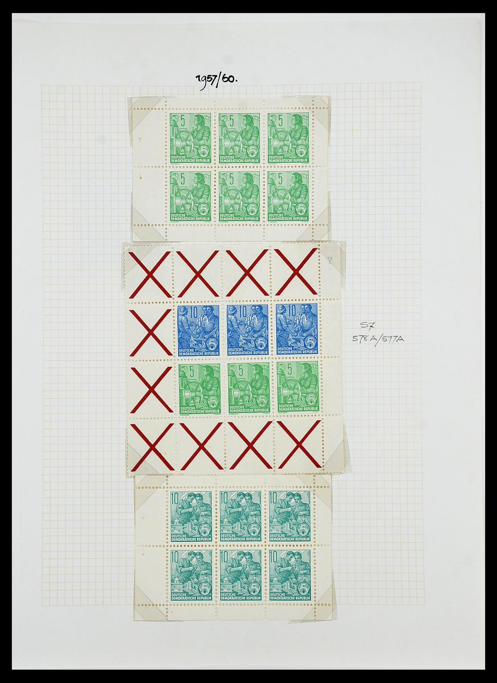 34532 062 - Stamp Collection 34532 GDR 1945-1990.
