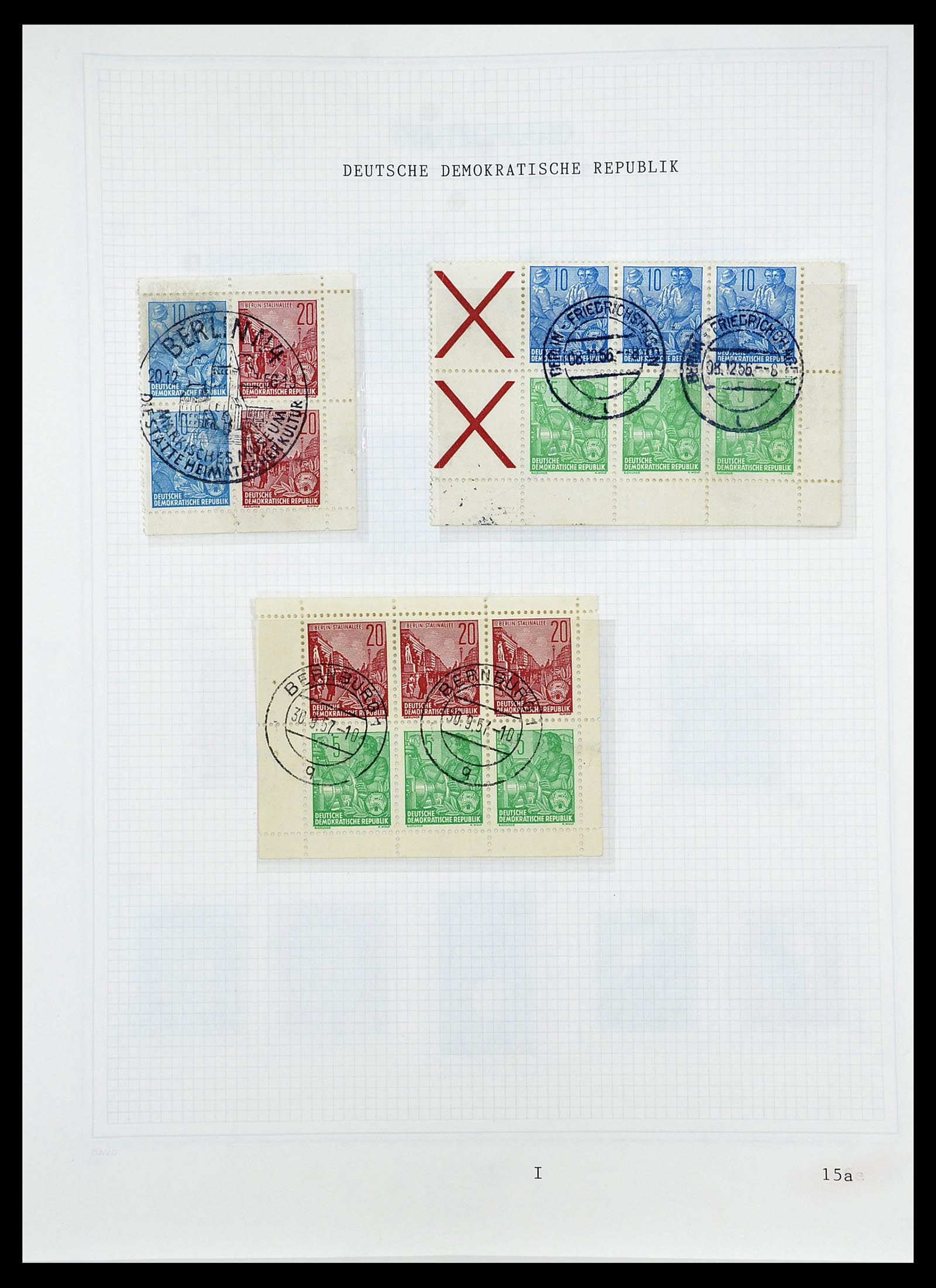 34532 063 - Stamp Collection 34532 GDR 1945-1990.