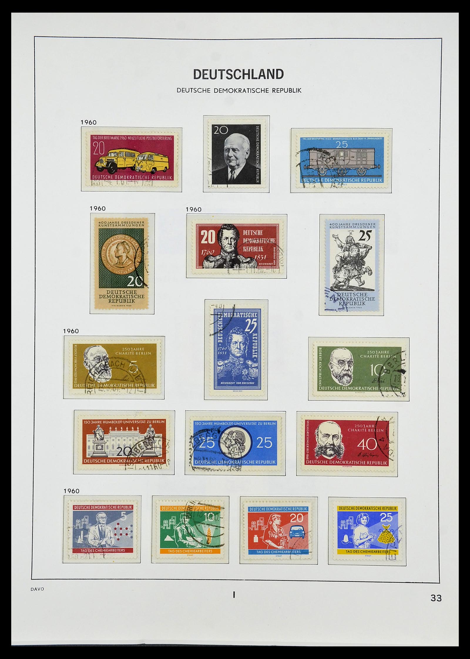 34532 078 - Stamp Collection 34532 GDR 1945-1990.