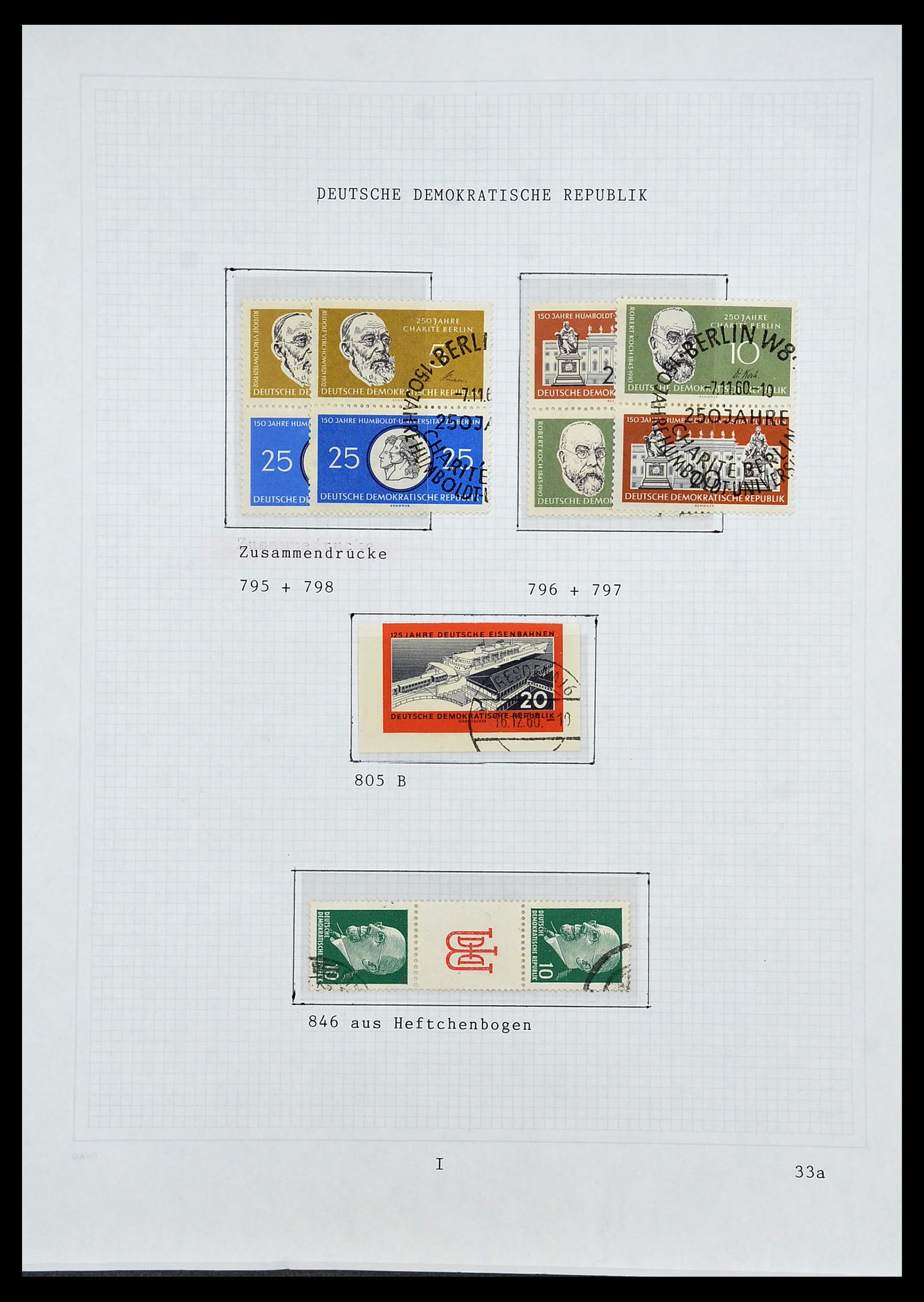 34532 079 - Stamp Collection 34532 GDR 1945-1990.