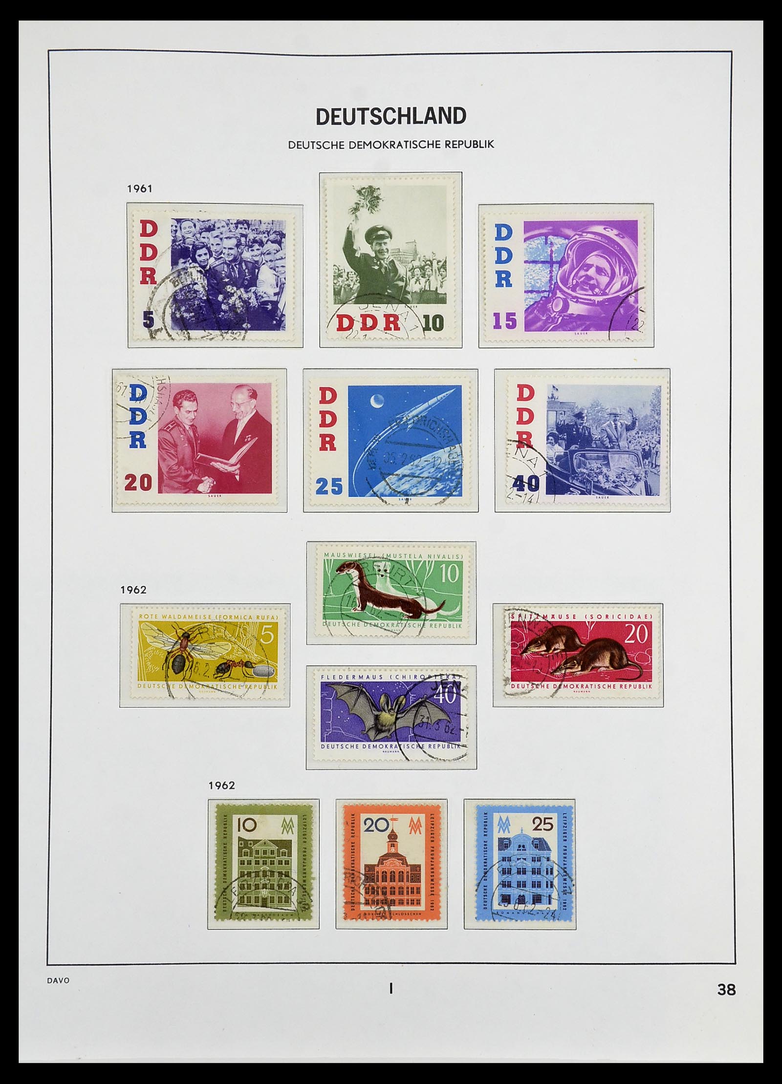 34532 085 - Stamp Collection 34532 GDR 1945-1990.
