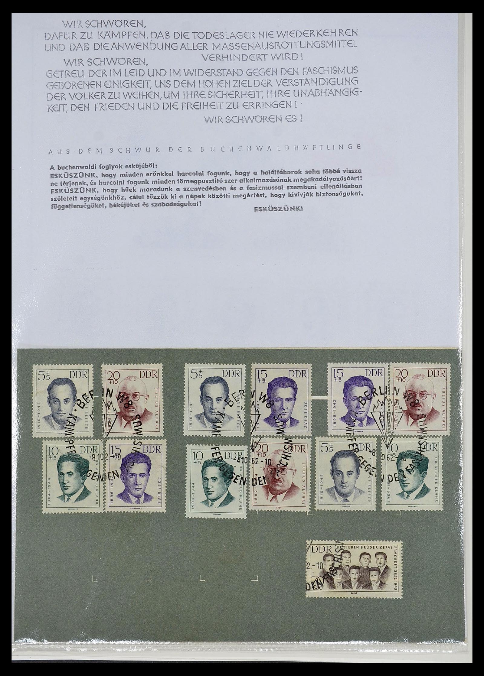 34532 086 - Stamp Collection 34532 GDR 1945-1990.
