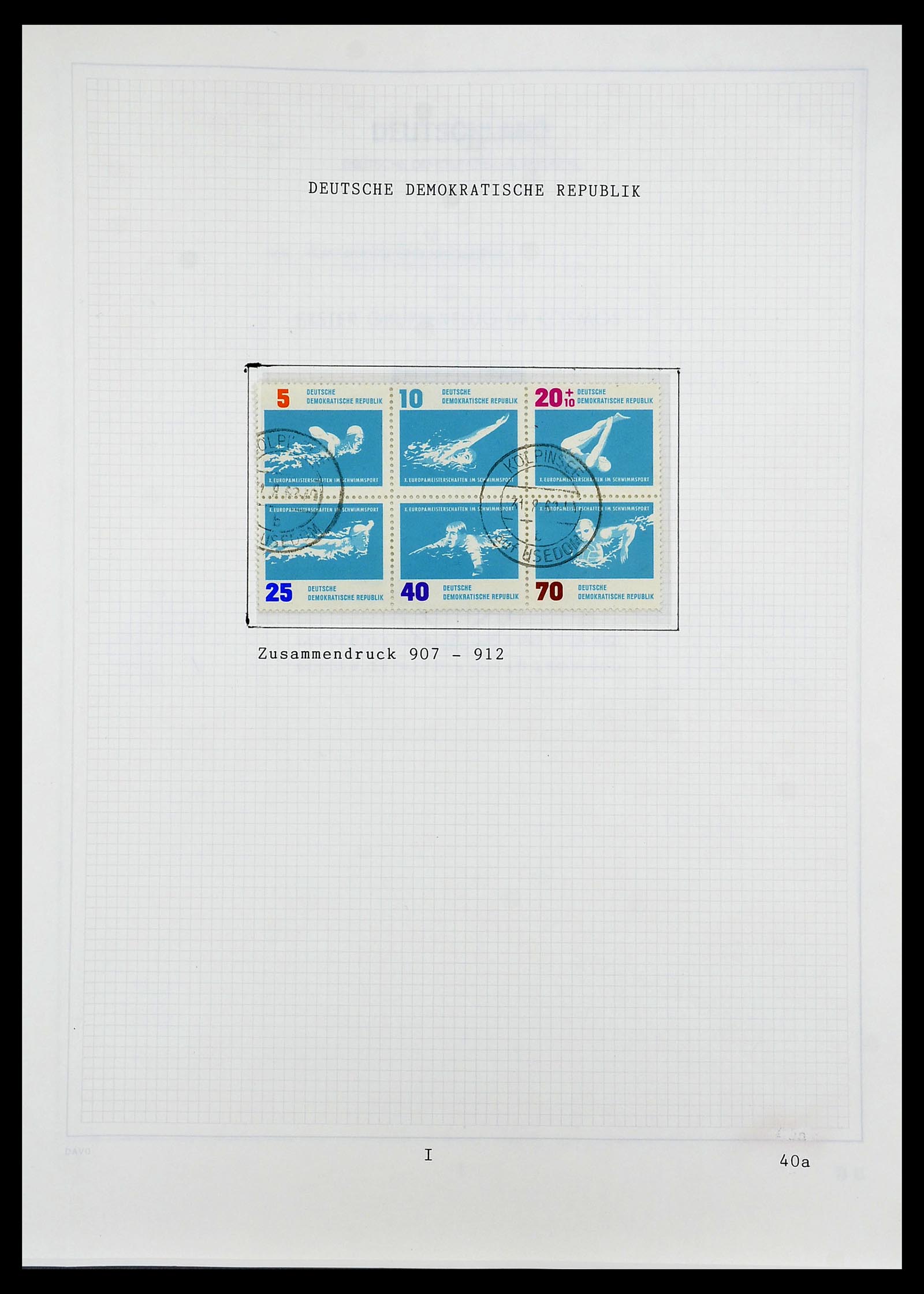 34532 089 - Stamp Collection 34532 GDR 1945-1990.