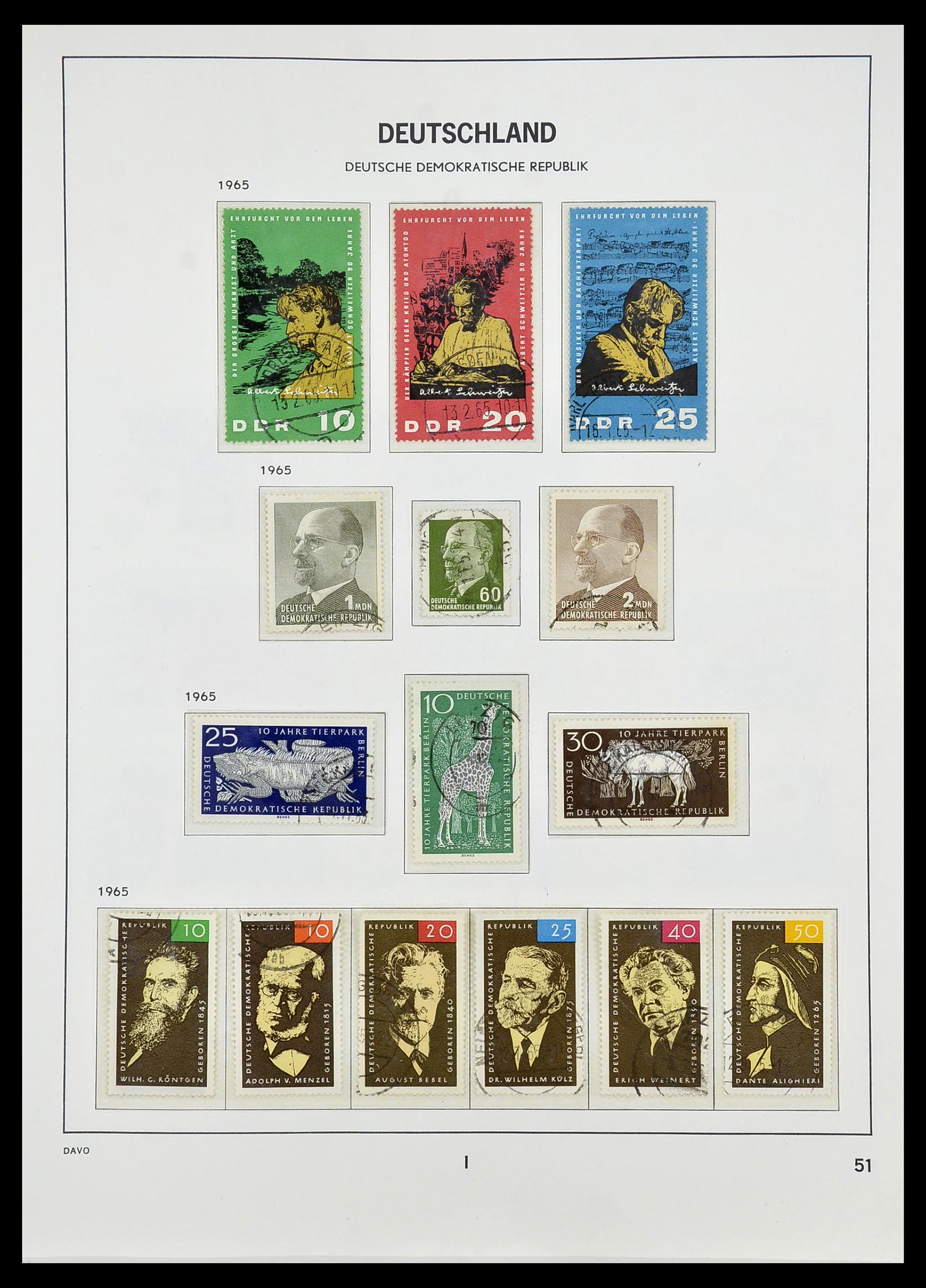 34532 105 - Stamp Collection 34532 GDR 1945-1990.