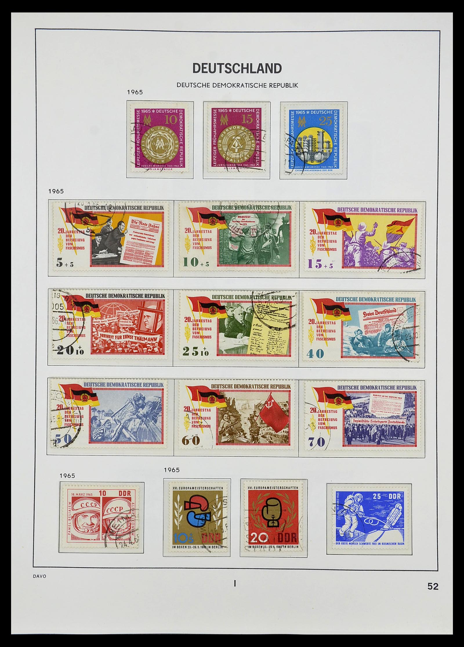 34532 106 - Stamp Collection 34532 GDR 1945-1990.