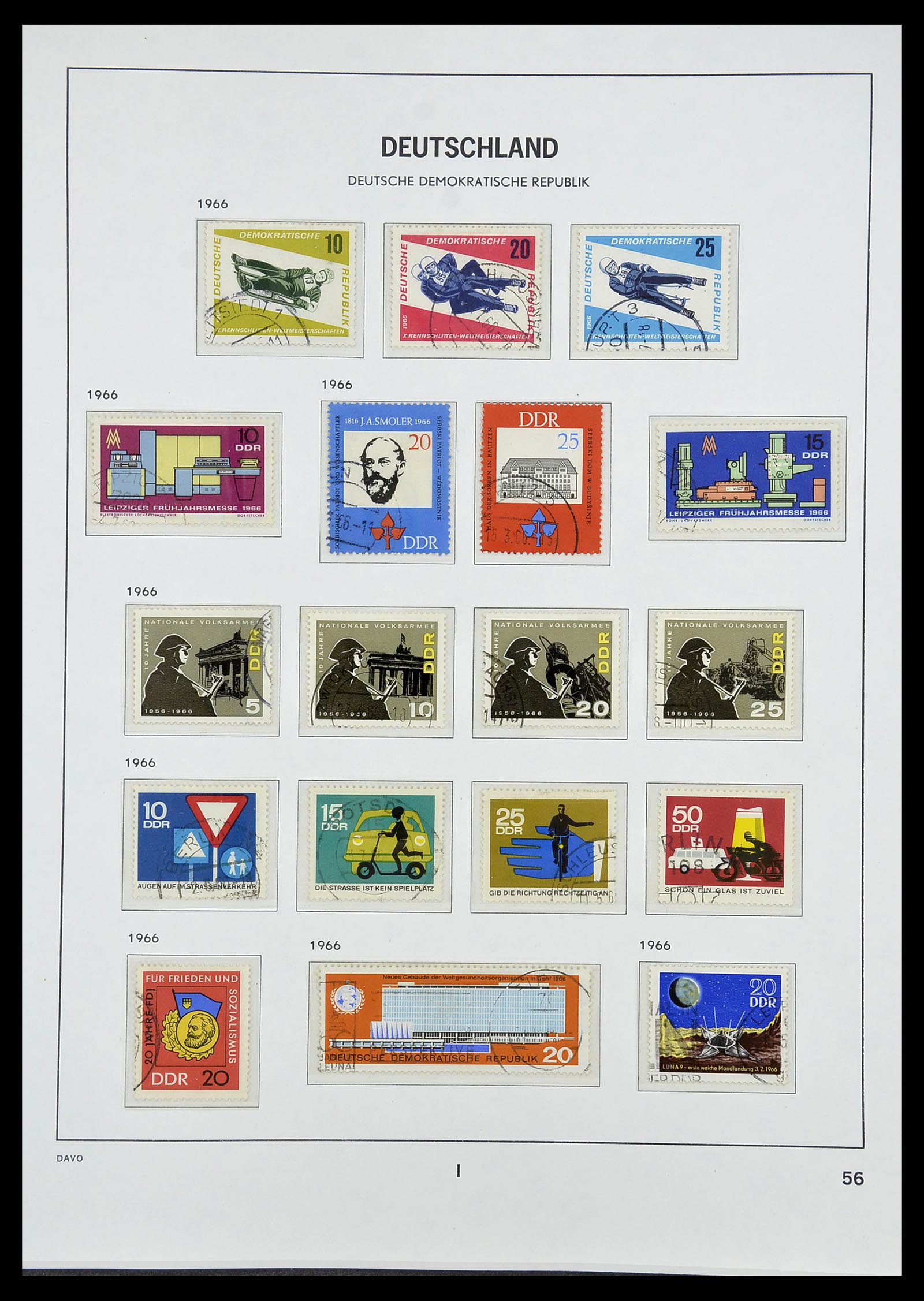 34532 111 - Stamp Collection 34532 GDR 1945-1990.