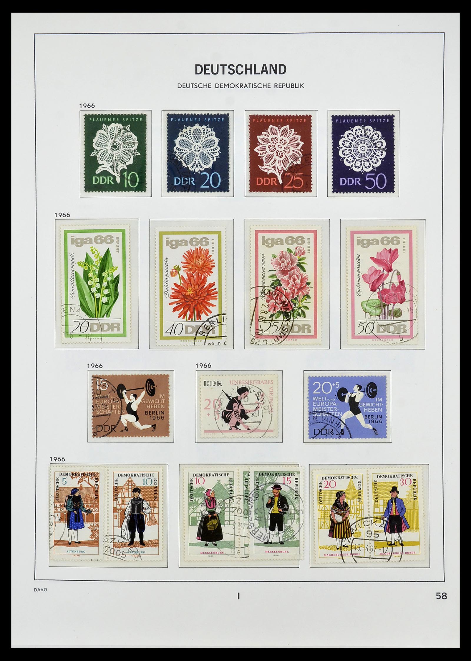 34532 114 - Stamp Collection 34532 GDR 1945-1990.