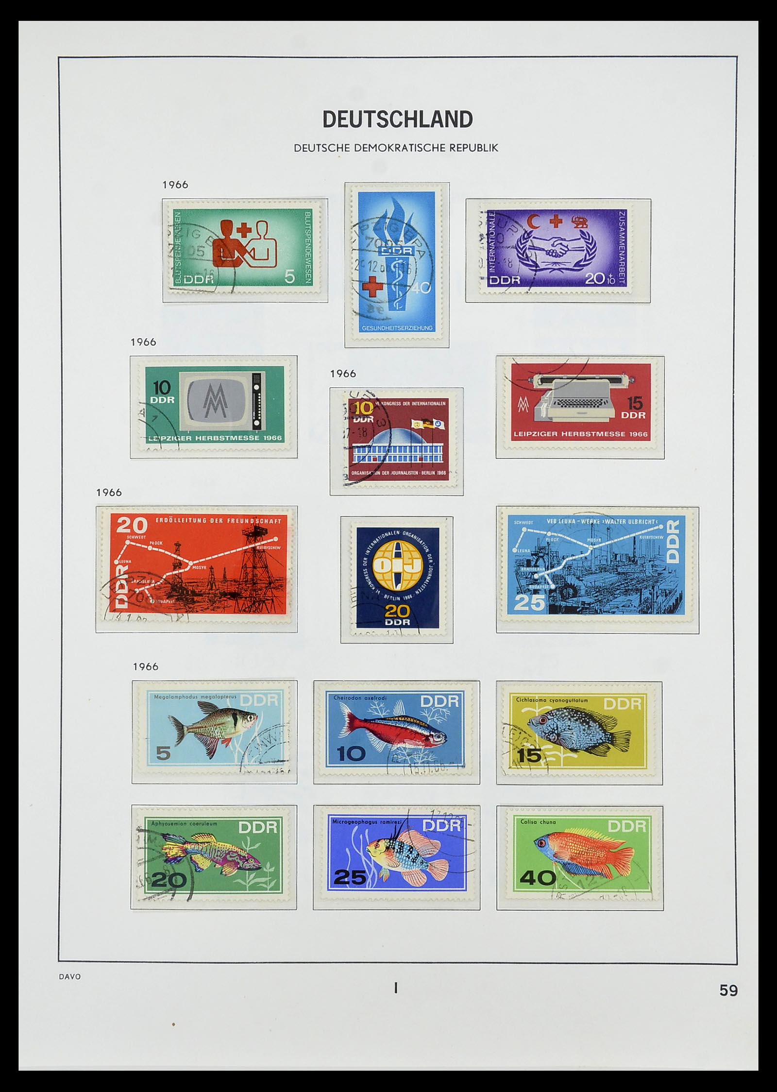 34532 115 - Stamp Collection 34532 GDR 1945-1990.