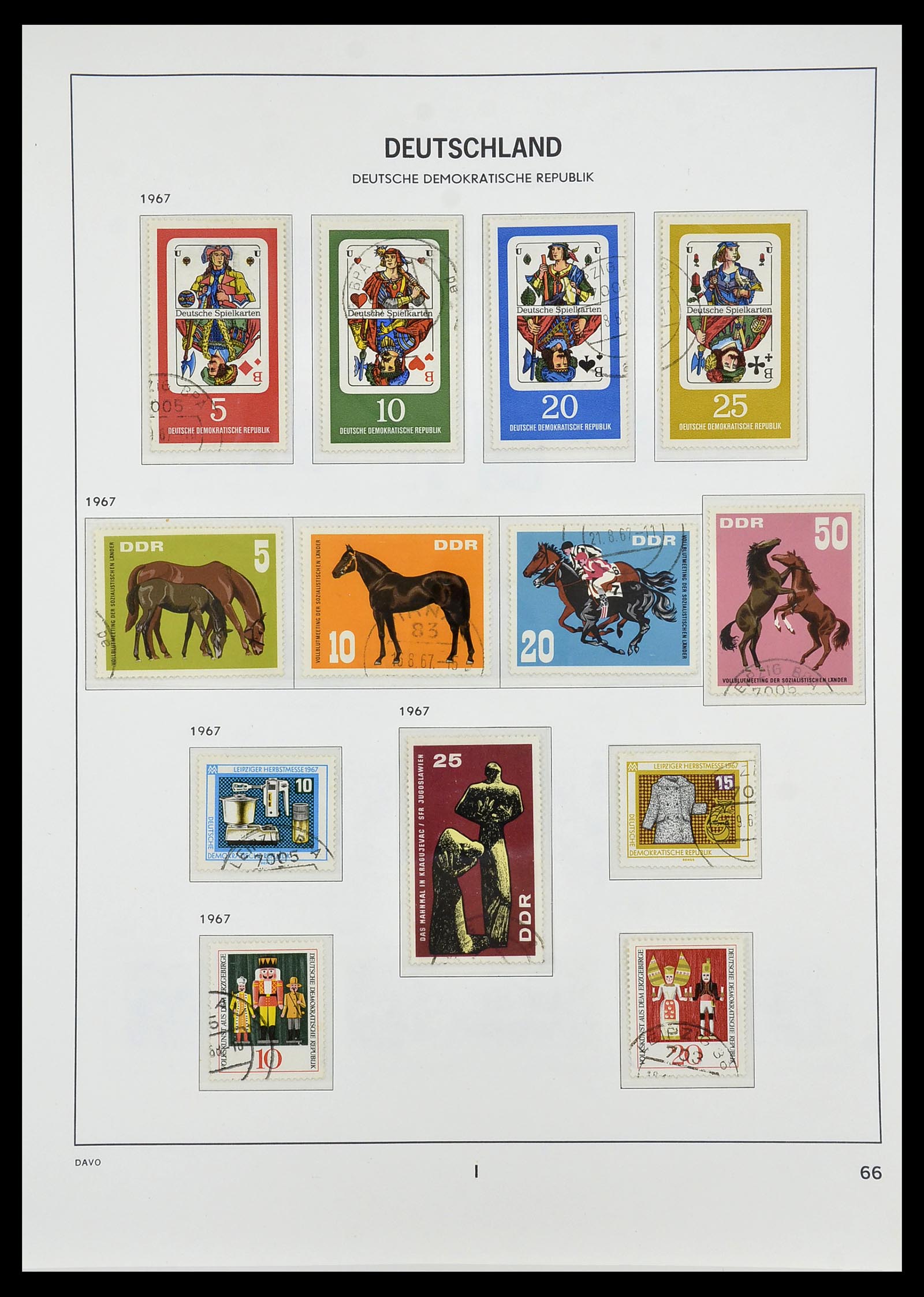 34532 123 - Stamp Collection 34532 GDR 1945-1990.