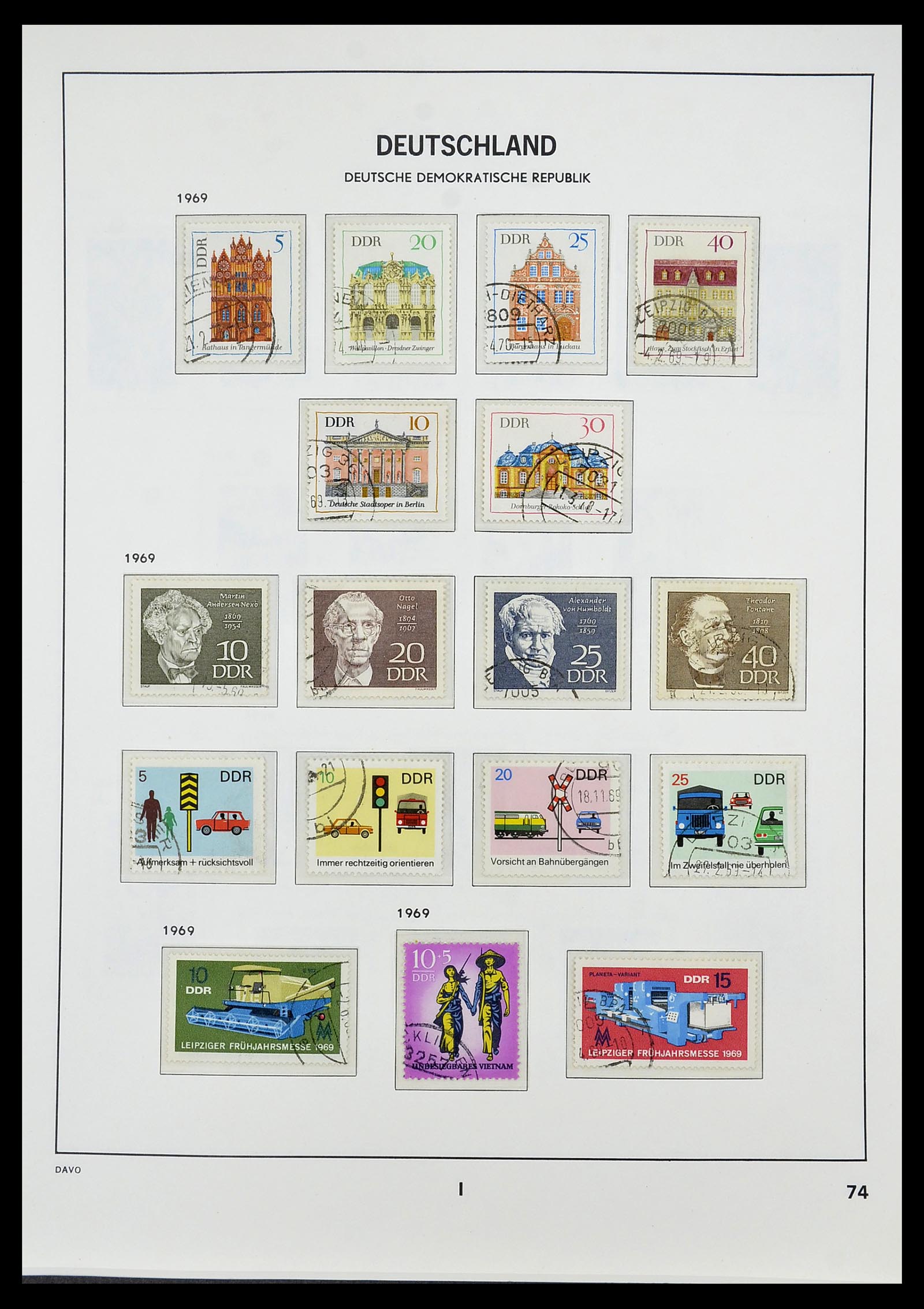 34532 133 - Stamp Collection 34532 GDR 1945-1990.