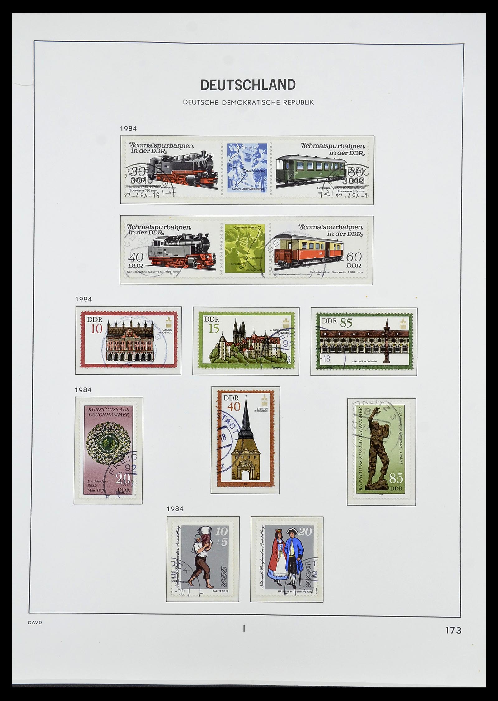 34532 286 - Stamp Collection 34532 GDR 1945-1990.