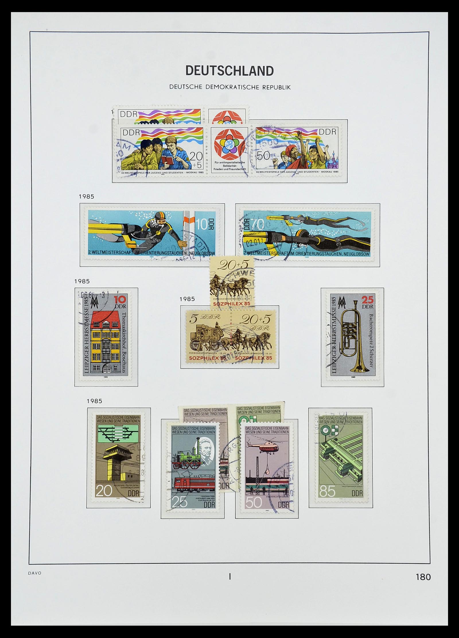 34532 299 - Stamp Collection 34532 GDR 1945-1990.