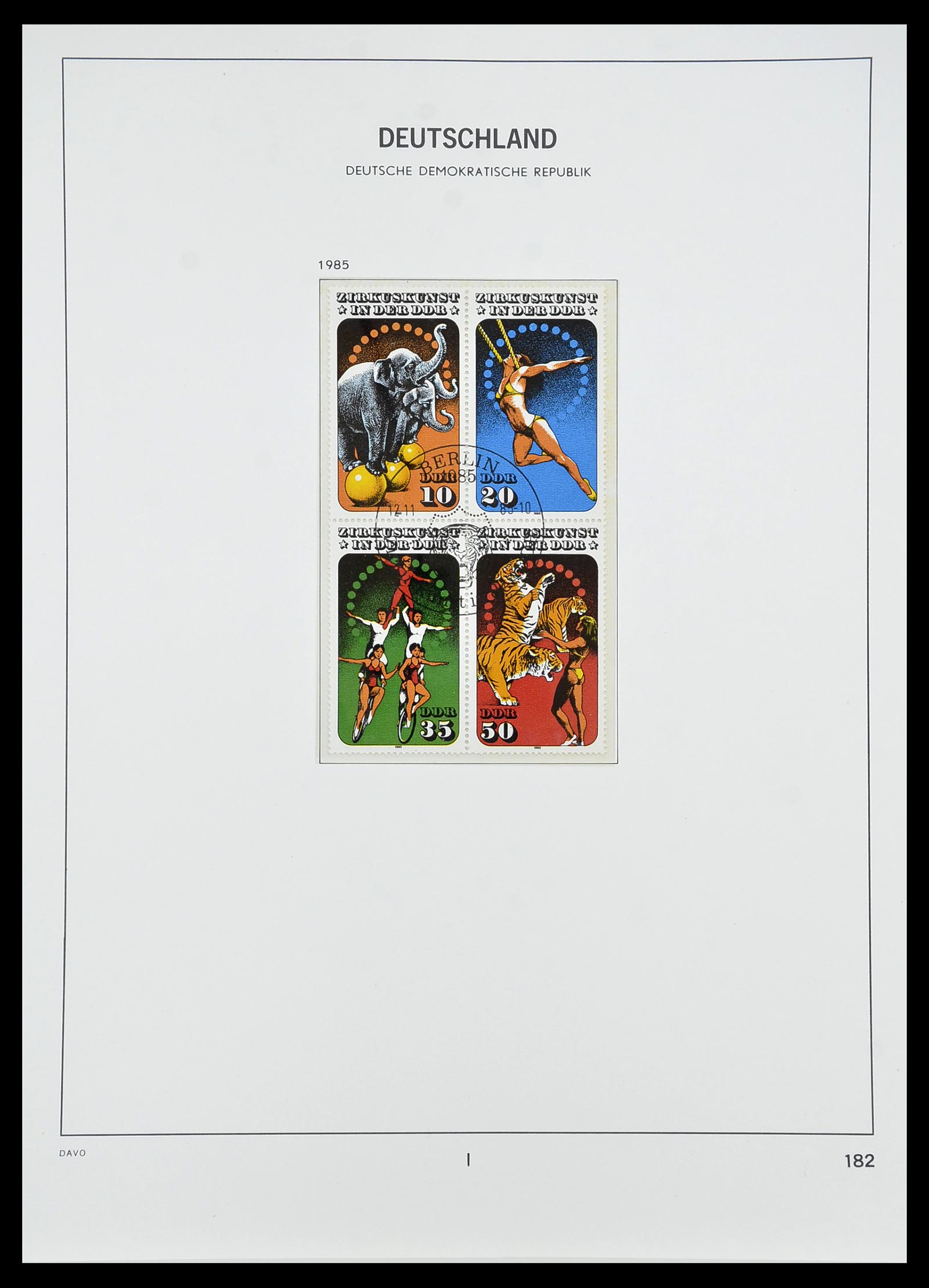 34532 301 - Stamp Collection 34532 GDR 1945-1990.