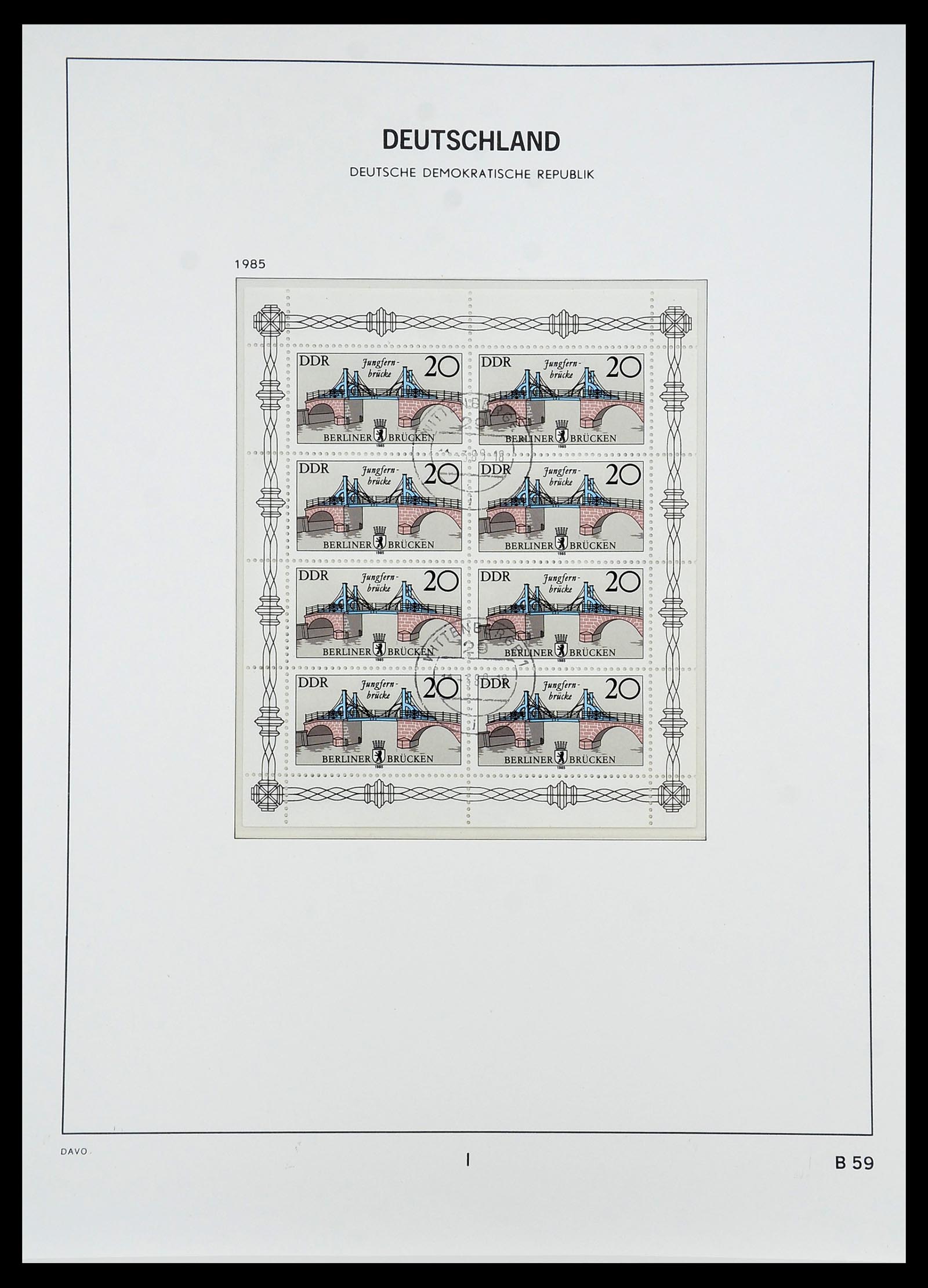 34532 304 - Stamp Collection 34532 GDR 1945-1990.