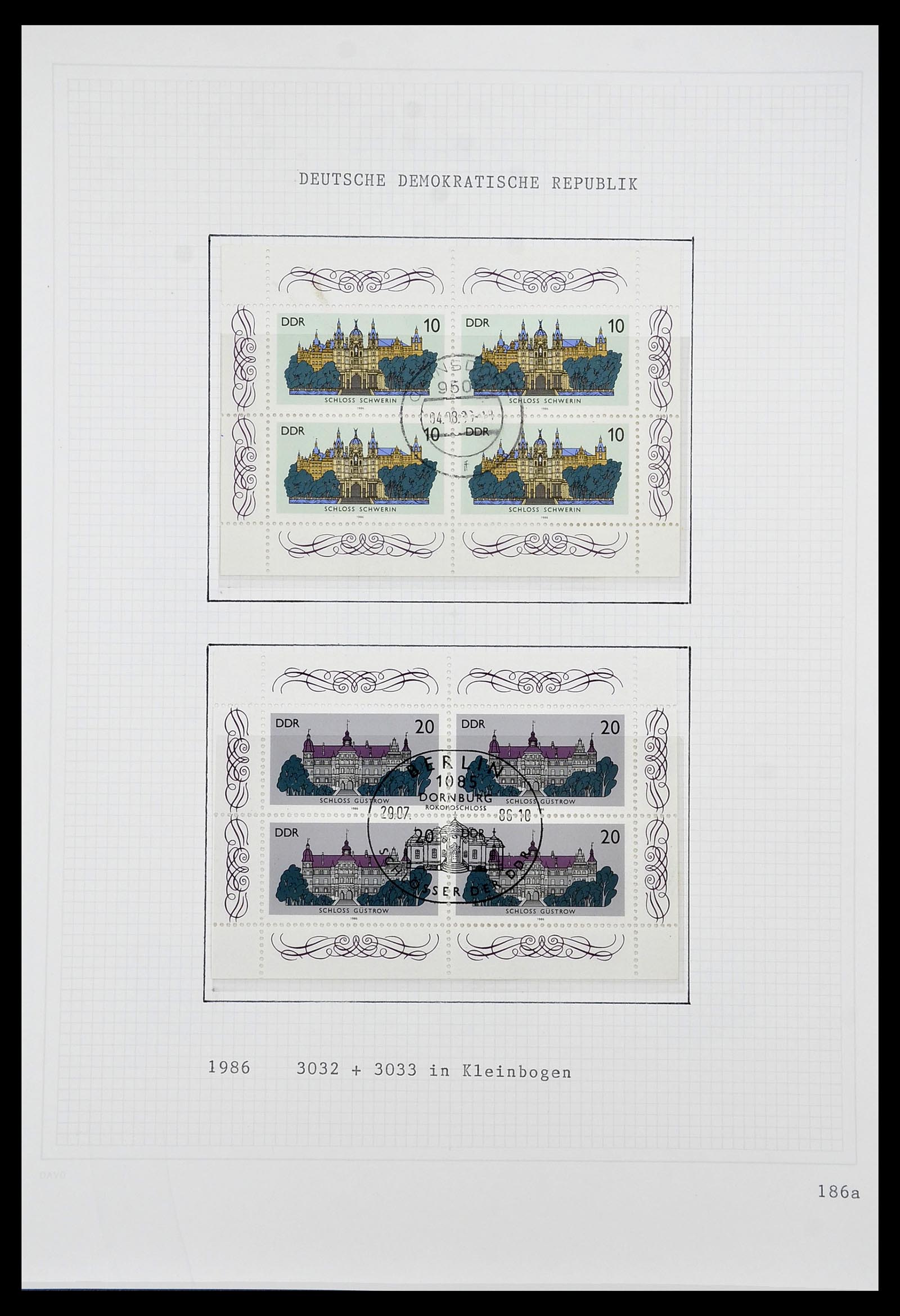 34532 312 - Stamp Collection 34532 GDR 1945-1990.