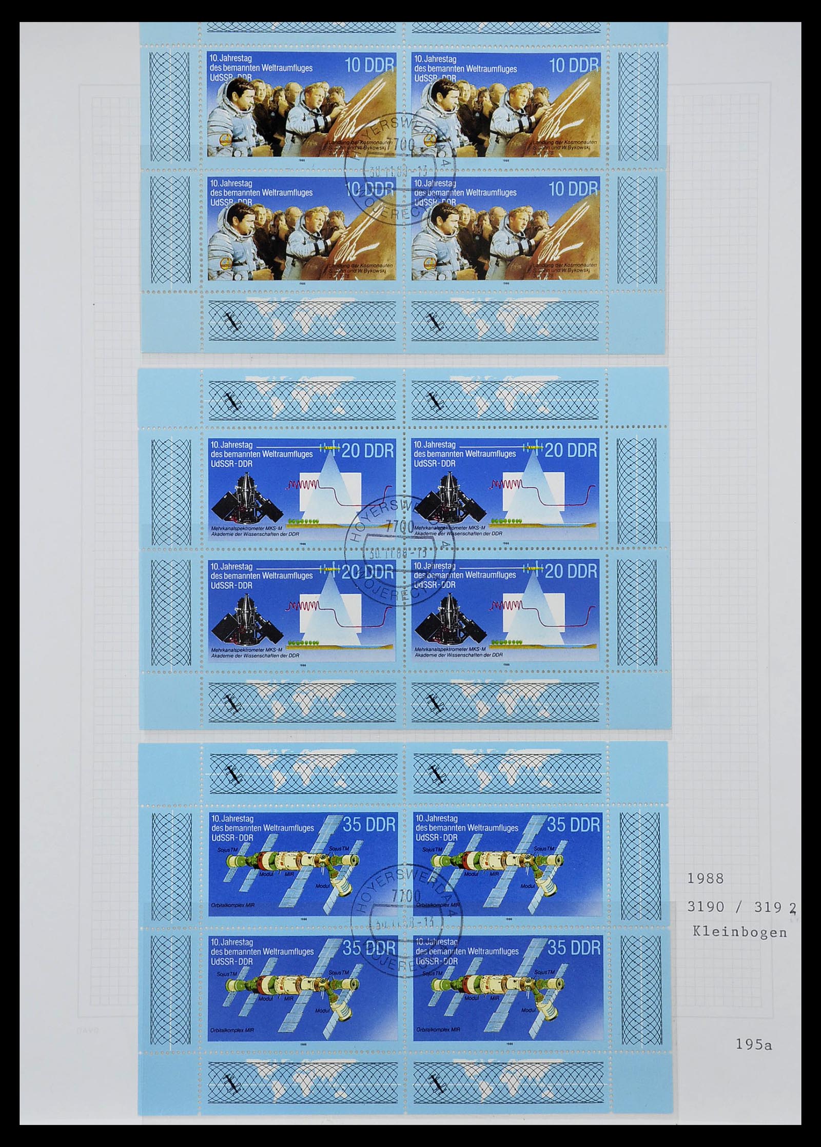 34532 331 - Stamp Collection 34532 GDR 1945-1990.