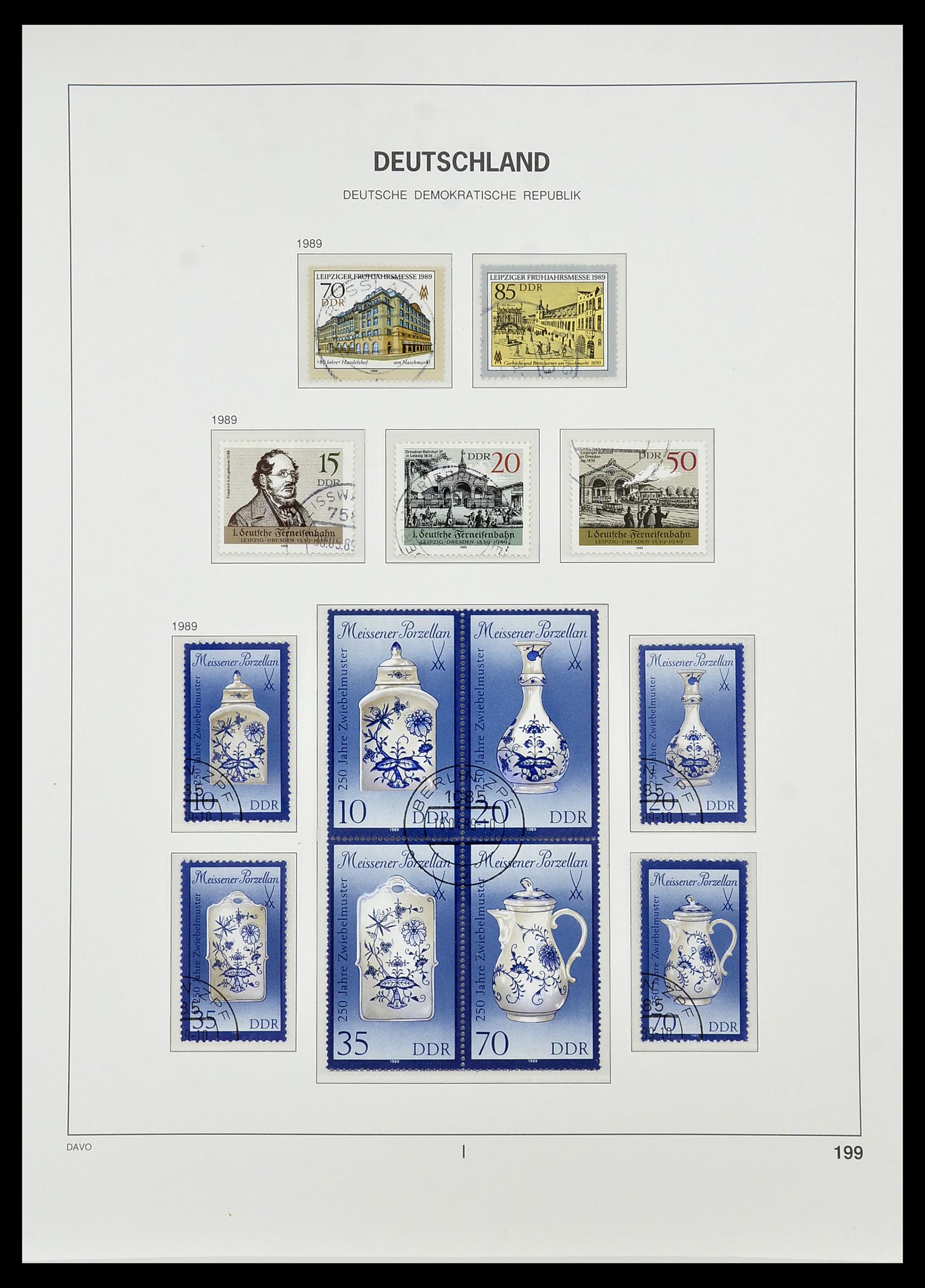 34532 340 - Stamp Collection 34532 GDR 1945-1990.