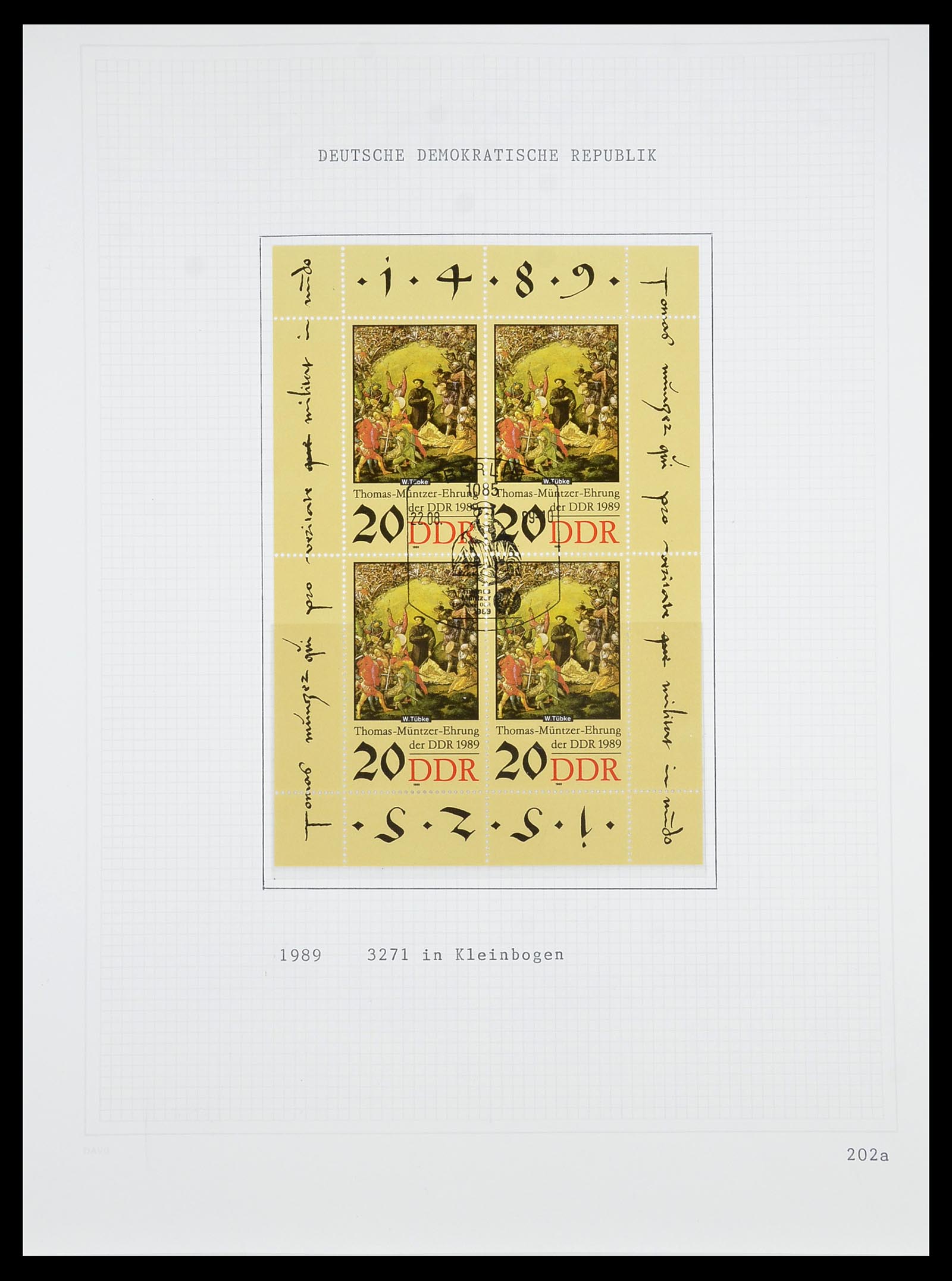 34532 346 - Stamp Collection 34532 GDR 1945-1990.