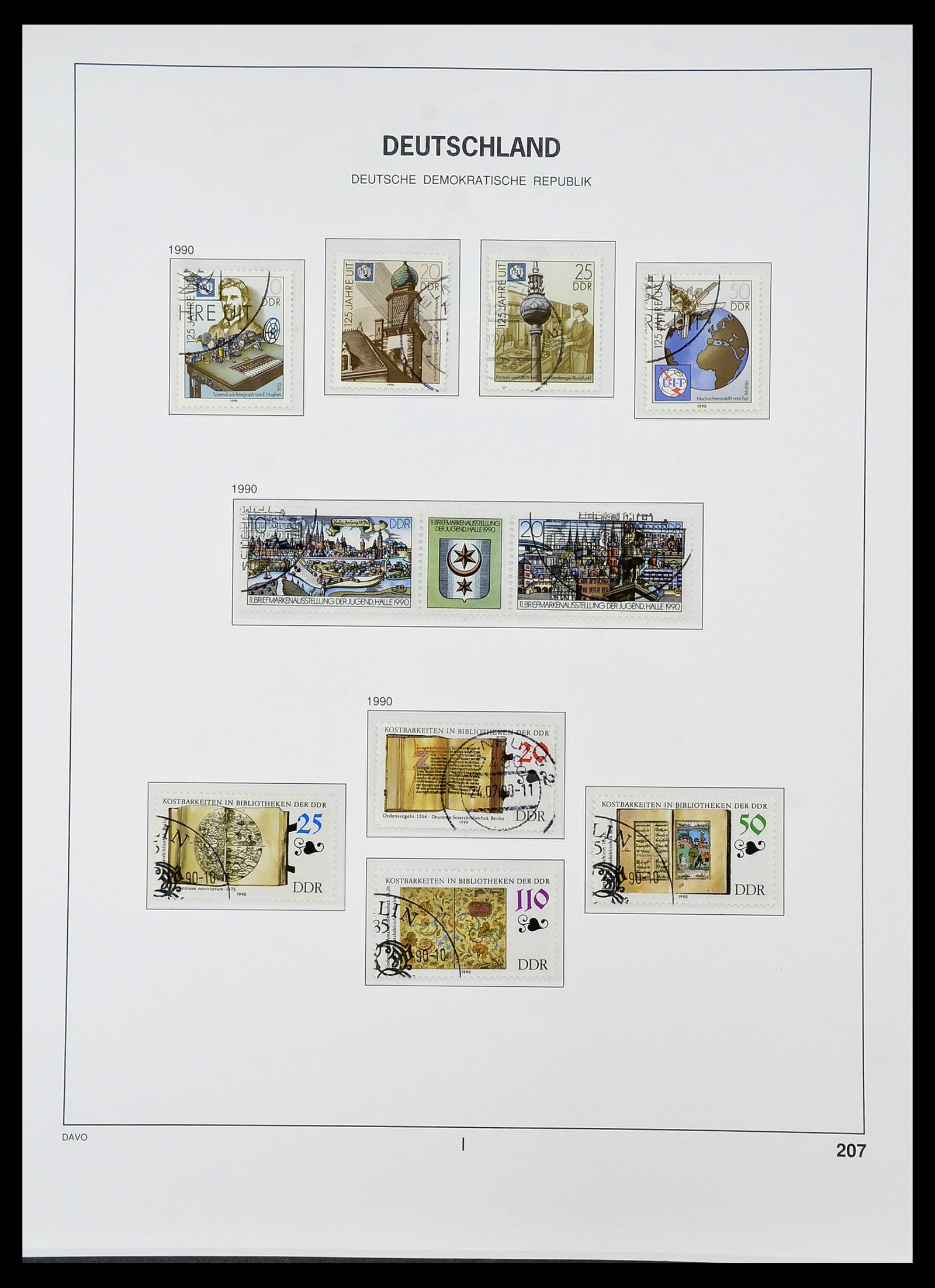 34532 356 - Stamp Collection 34532 GDR 1945-1990.
