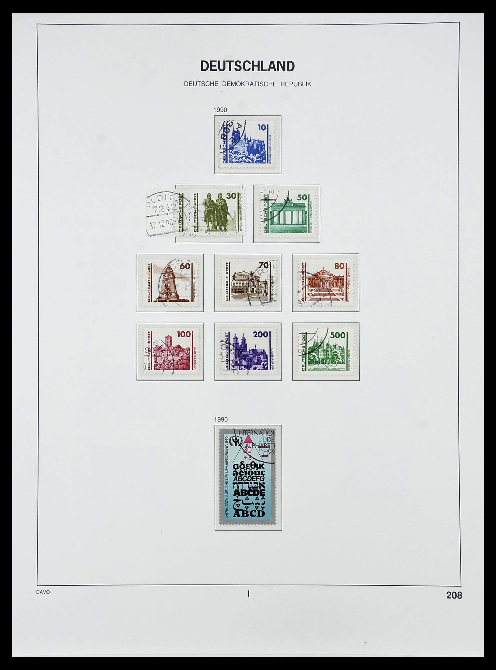 34532 357 - Stamp Collection 34532 GDR 1945-1990.