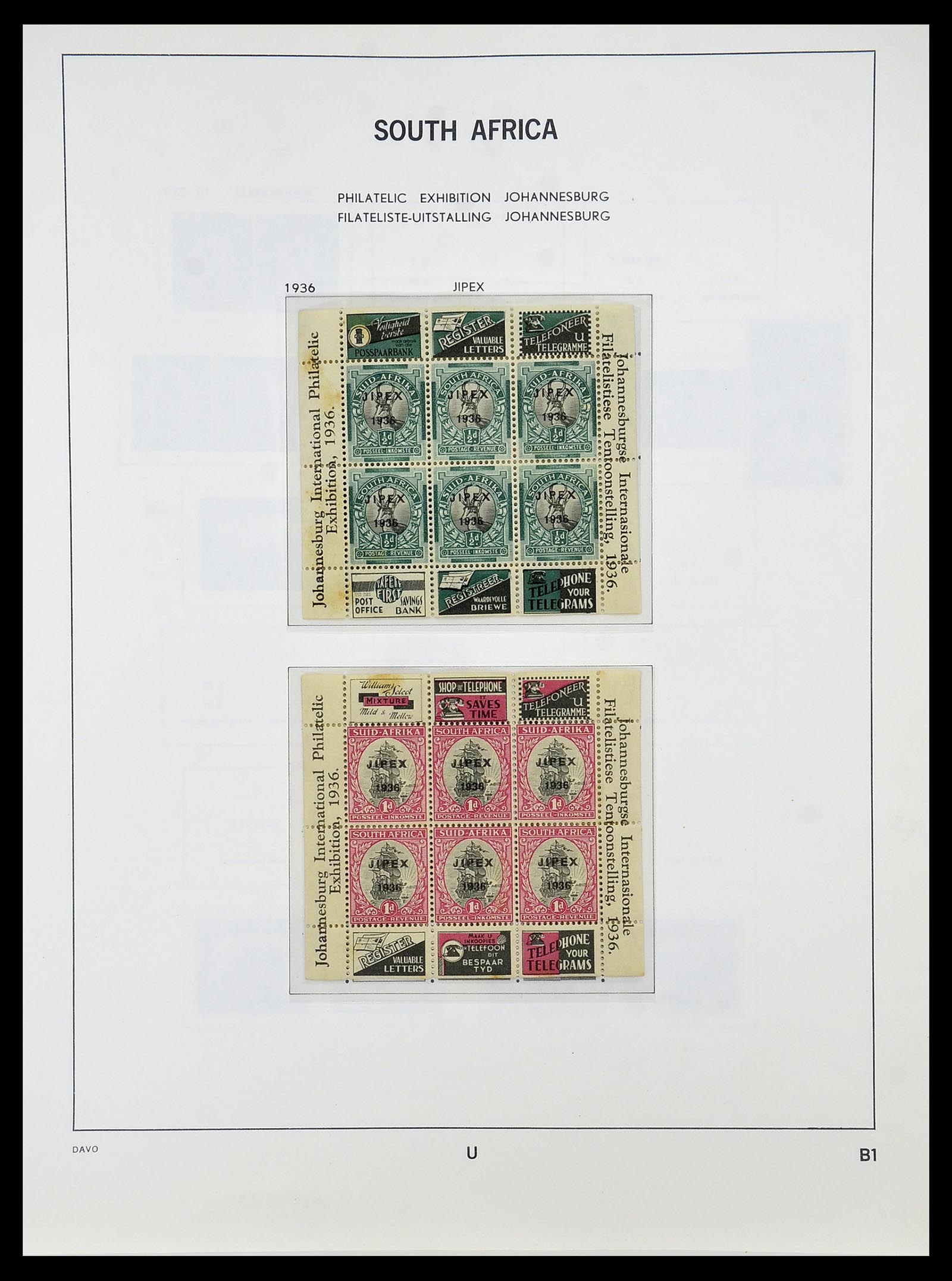 34533 018 - Postzegelverzameling 34533 Zuid Afrika 1870-2000.