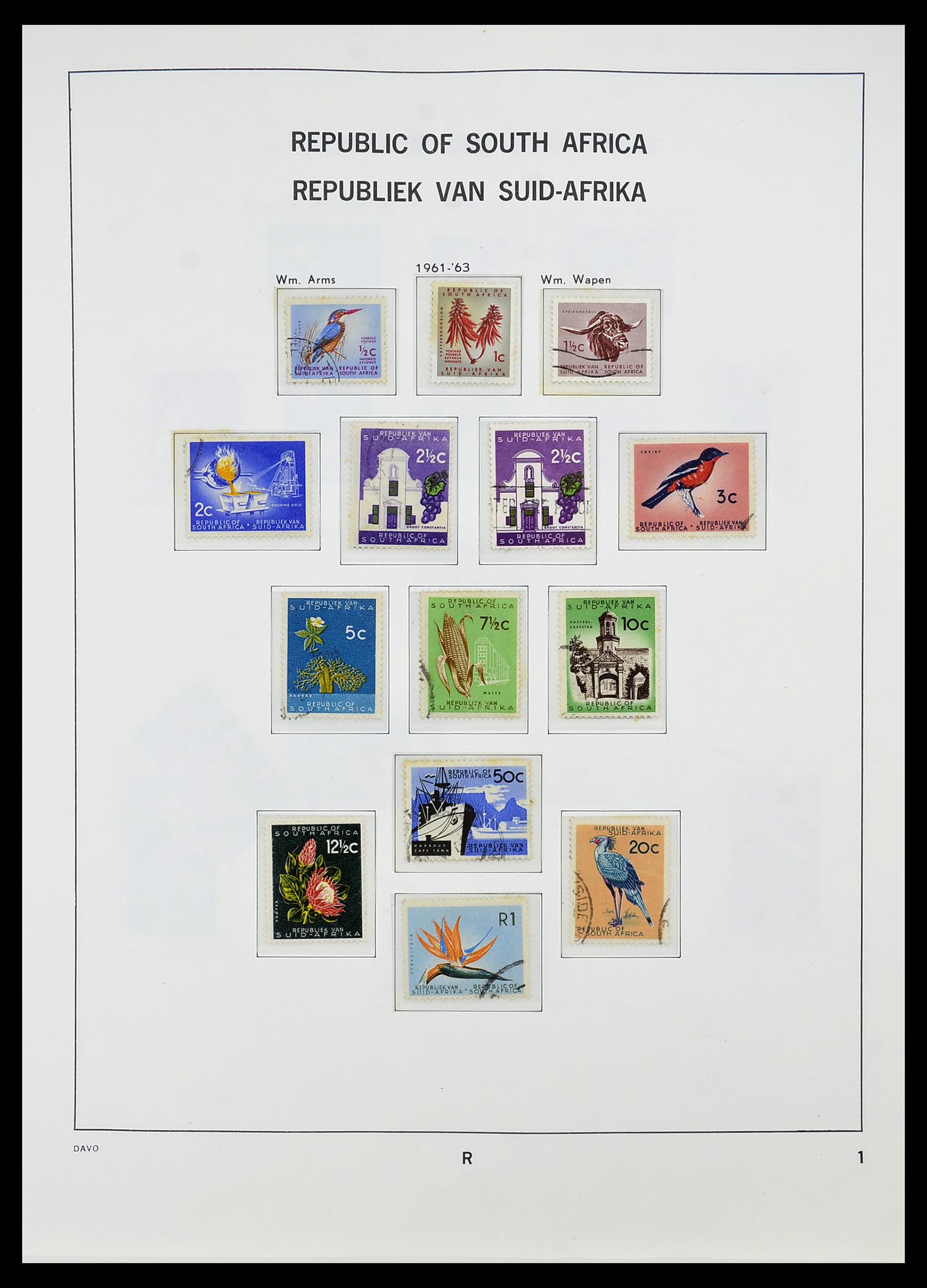 34533 023 - Postzegelverzameling 34533 Zuid Afrika 1870-2000.