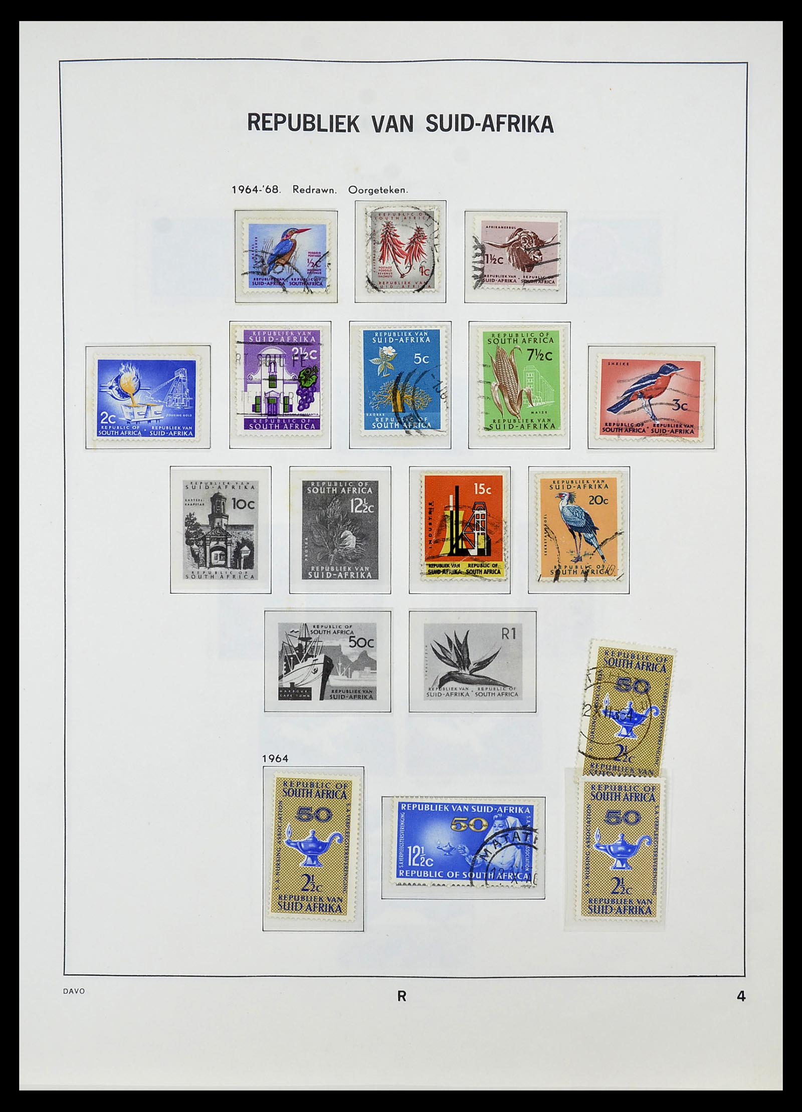 34533 026 - Postzegelverzameling 34533 Zuid Afrika 1870-2000.