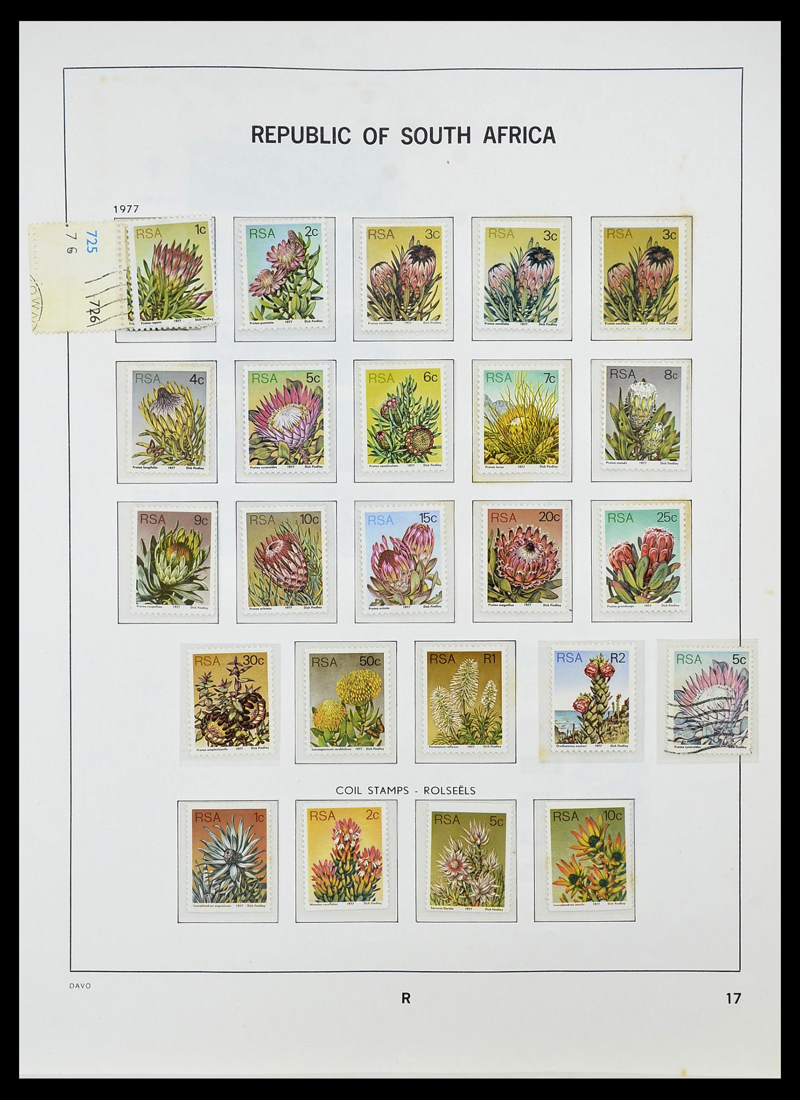 34533 039 - Postzegelverzameling 34533 Zuid Afrika 1870-2000.