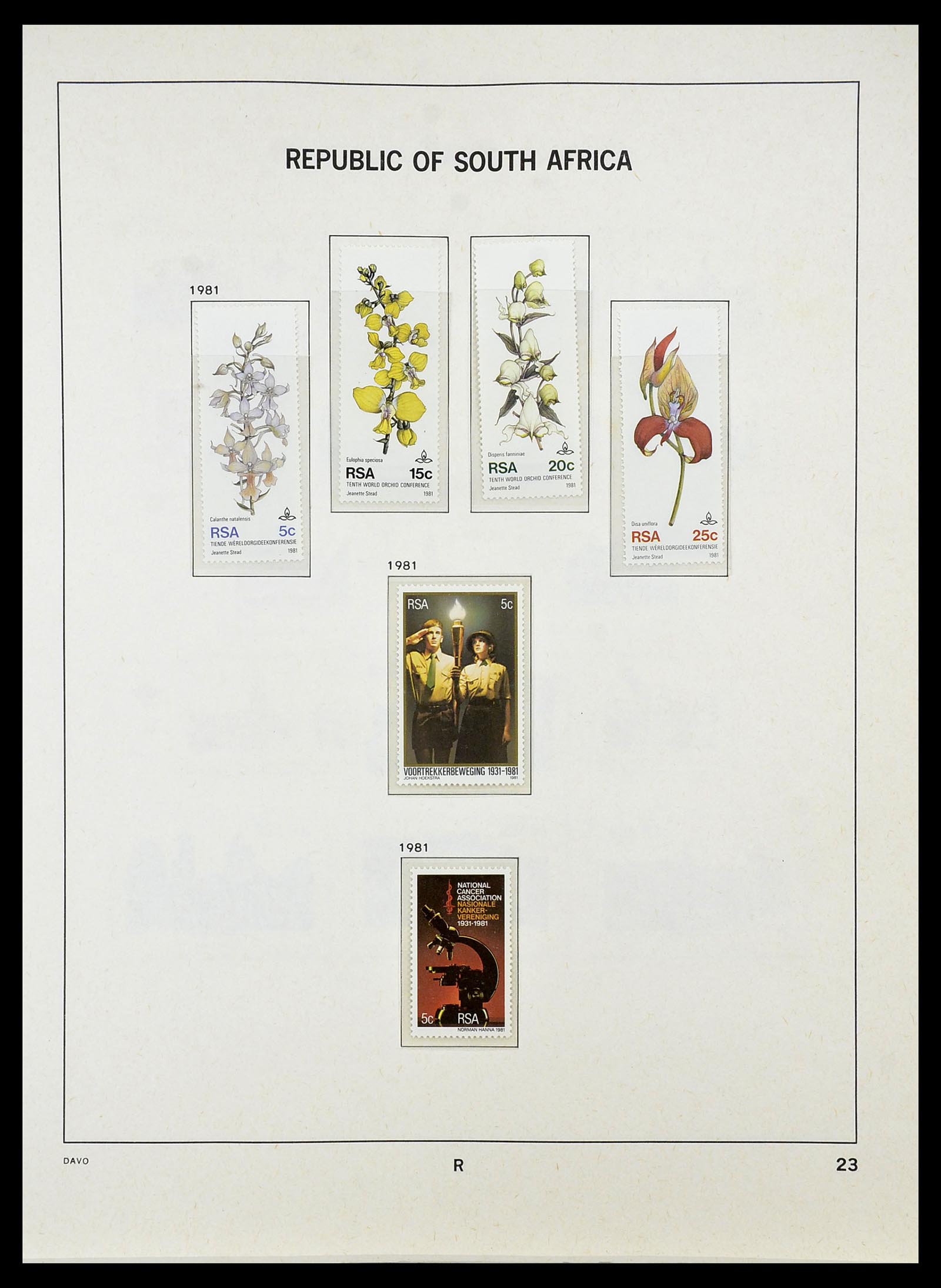 34533 046 - Postzegelverzameling 34533 Zuid Afrika 1870-2000.