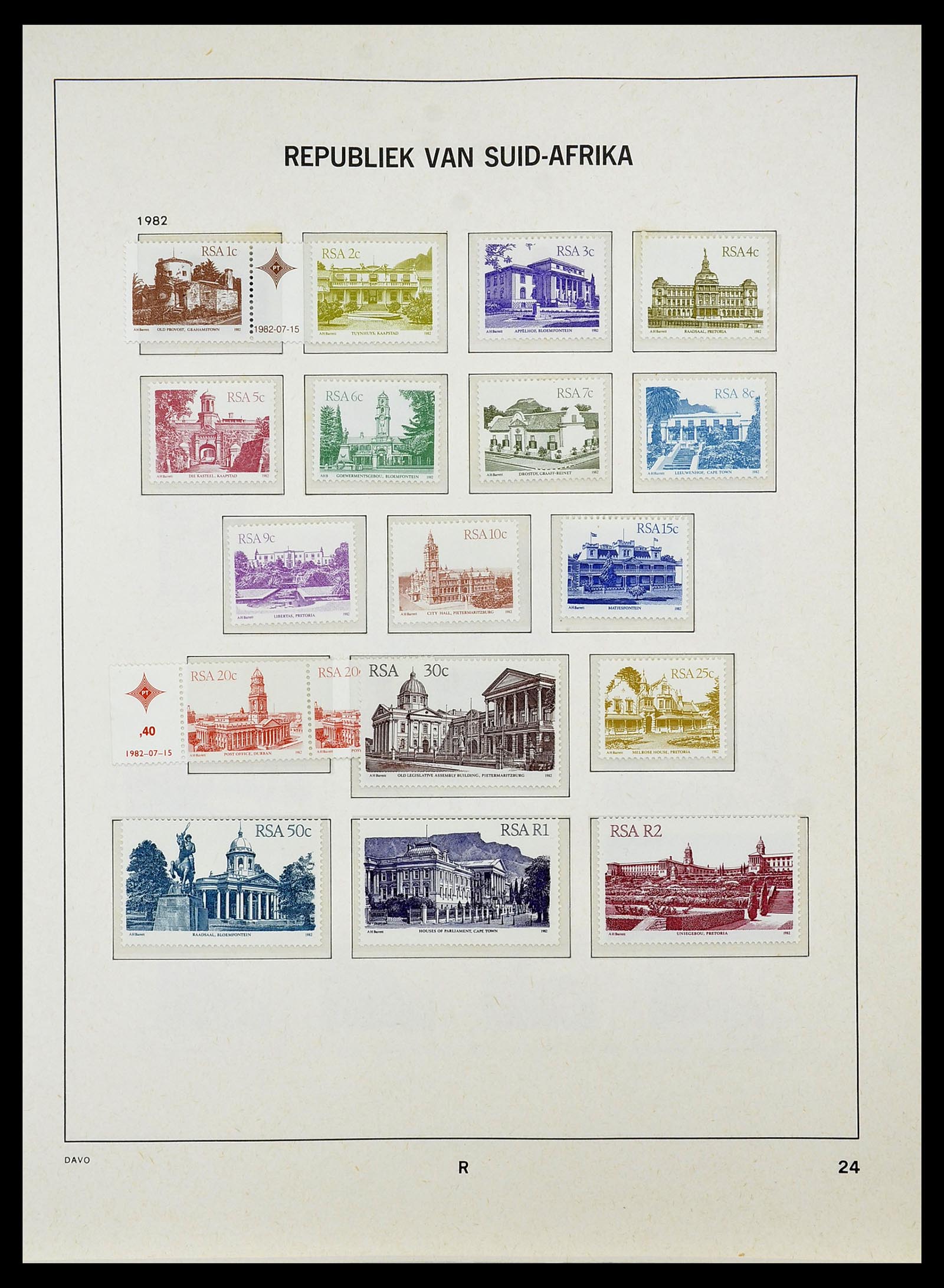 34533 047 - Postzegelverzameling 34533 Zuid Afrika 1870-2000.