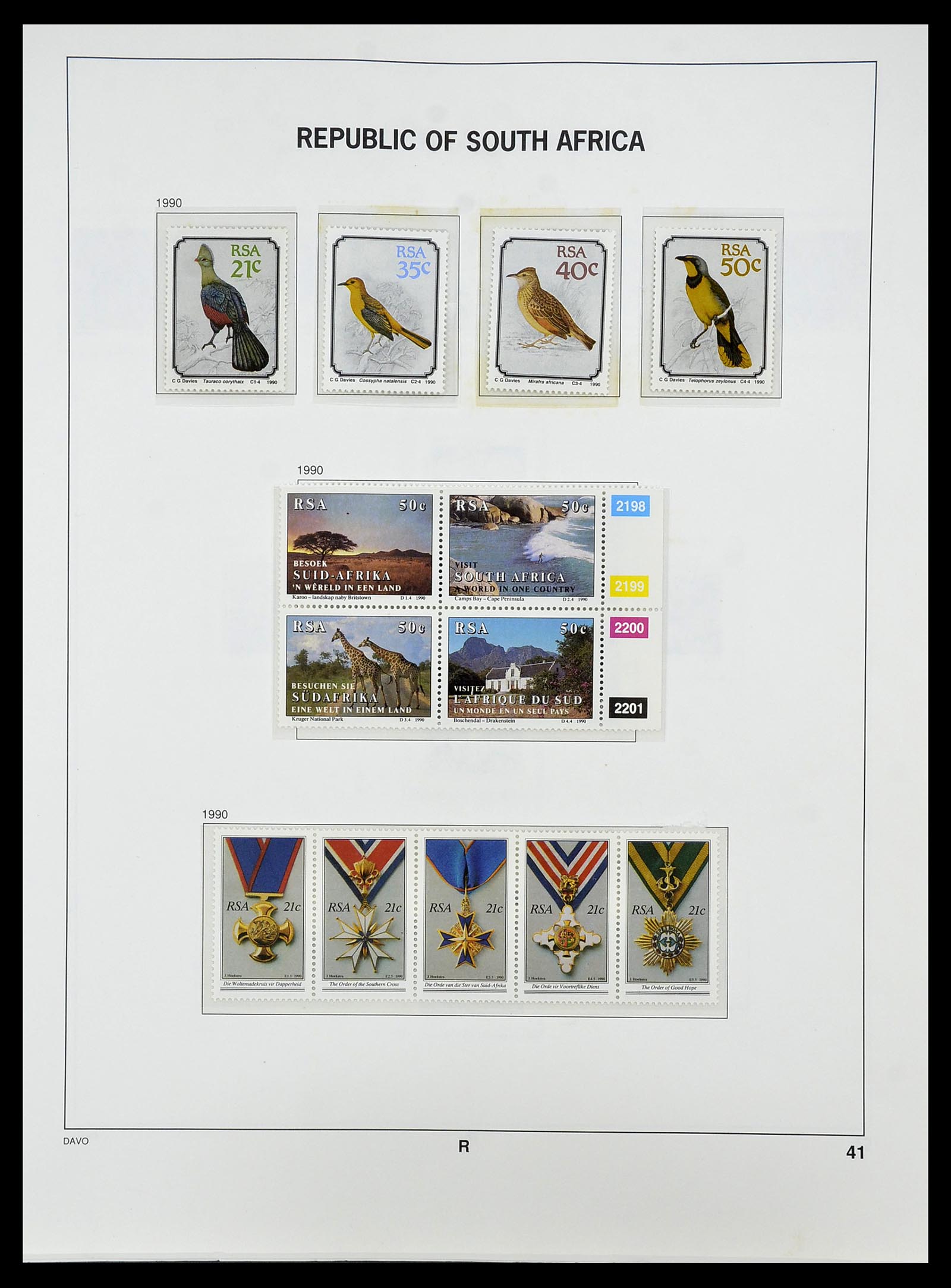 34533 067 - Postzegelverzameling 34533 Zuid Afrika 1870-2000.