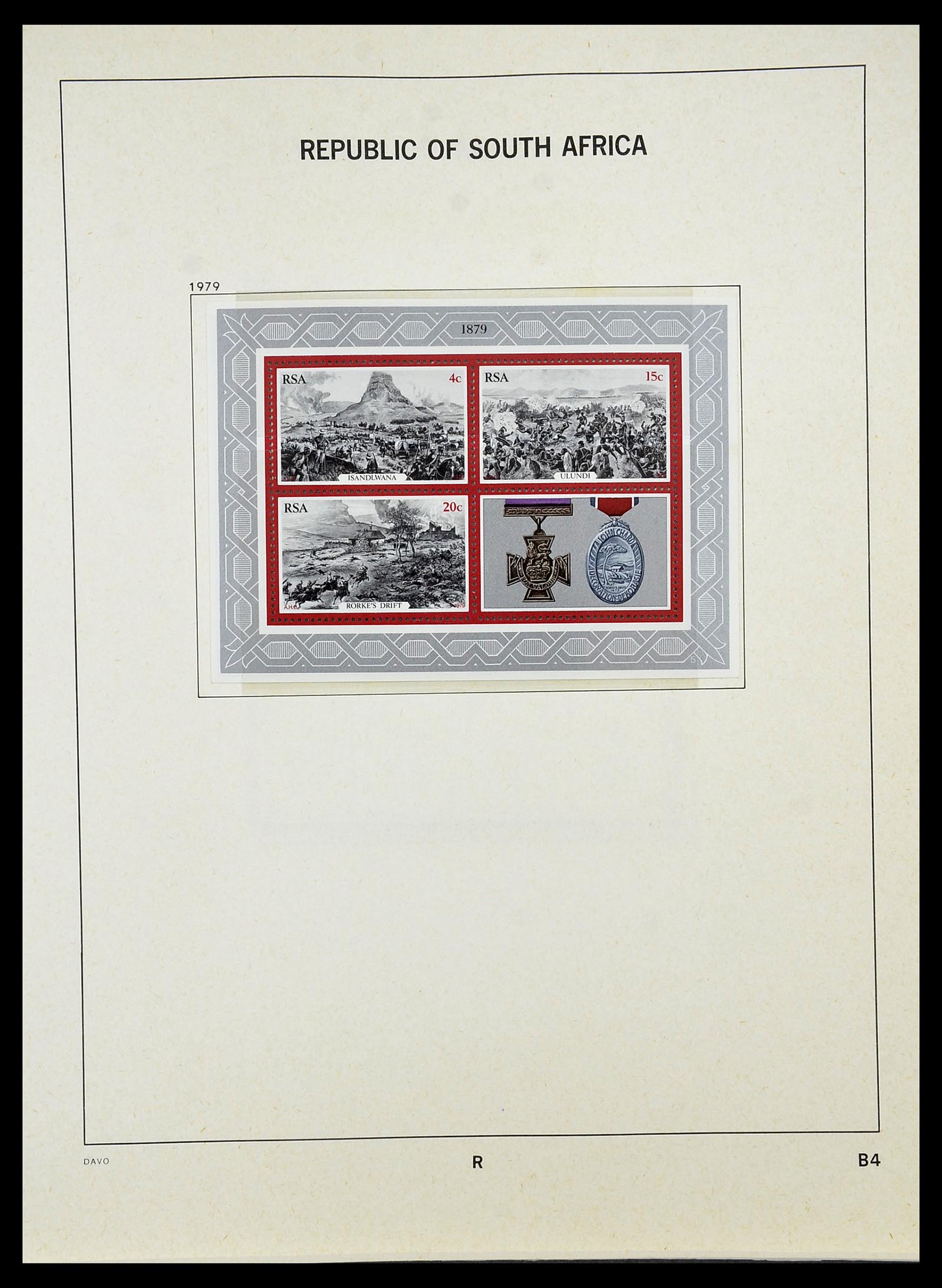 34533 078 - Postzegelverzameling 34533 Zuid Afrika 1870-2000.