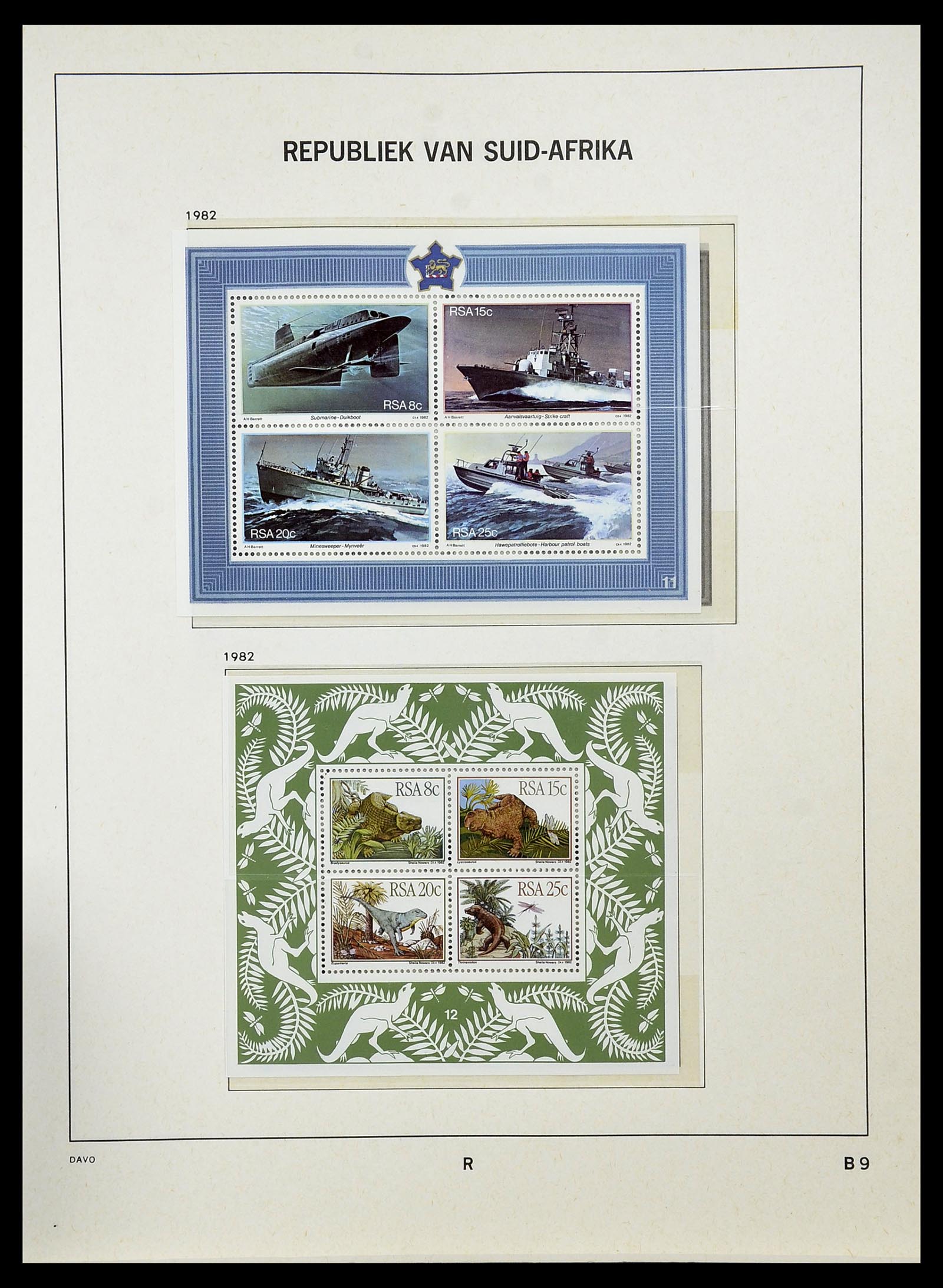34533 083 - Postzegelverzameling 34533 Zuid Afrika 1870-2000.