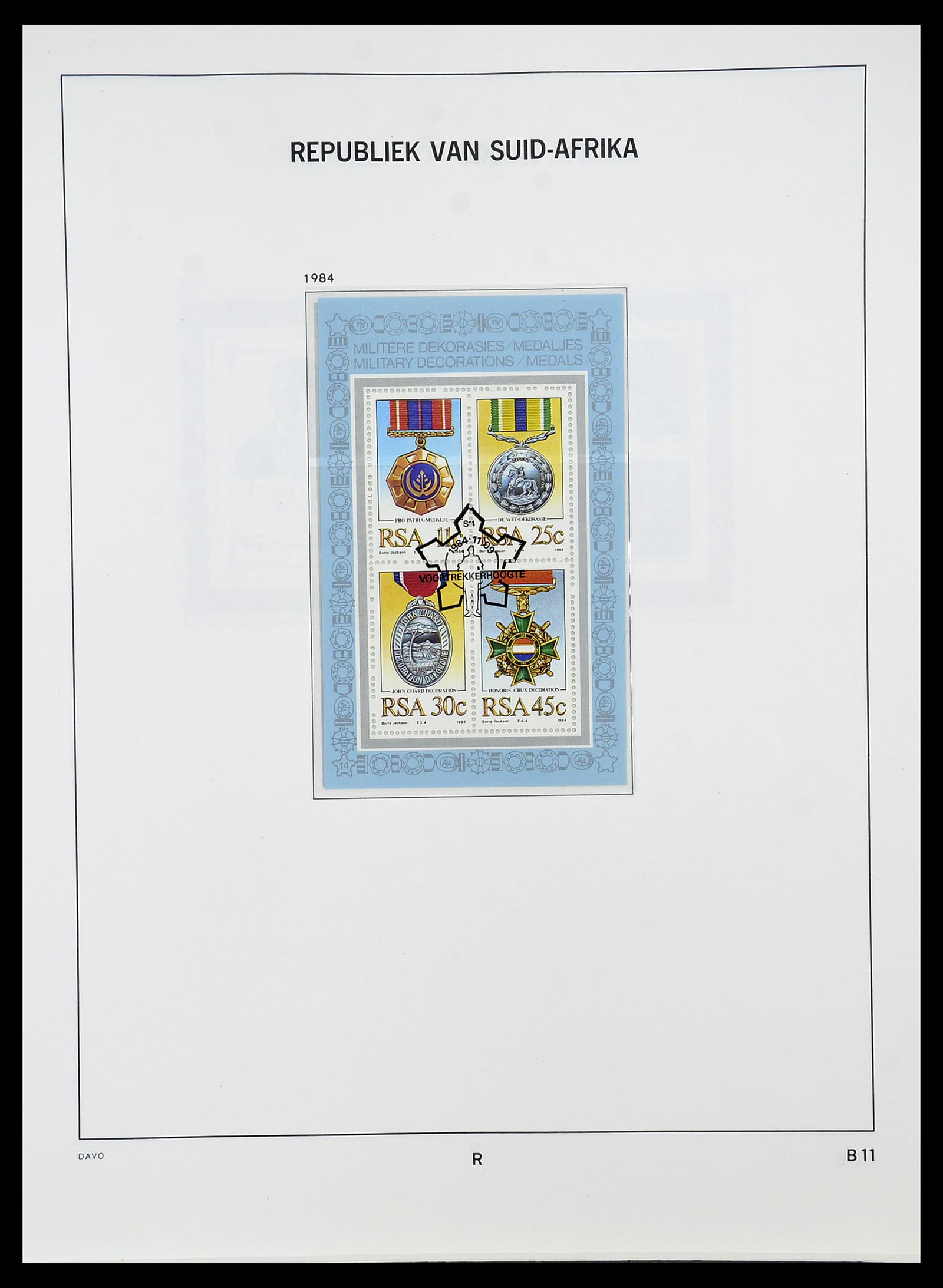 34533 085 - Postzegelverzameling 34533 Zuid Afrika 1870-2000.