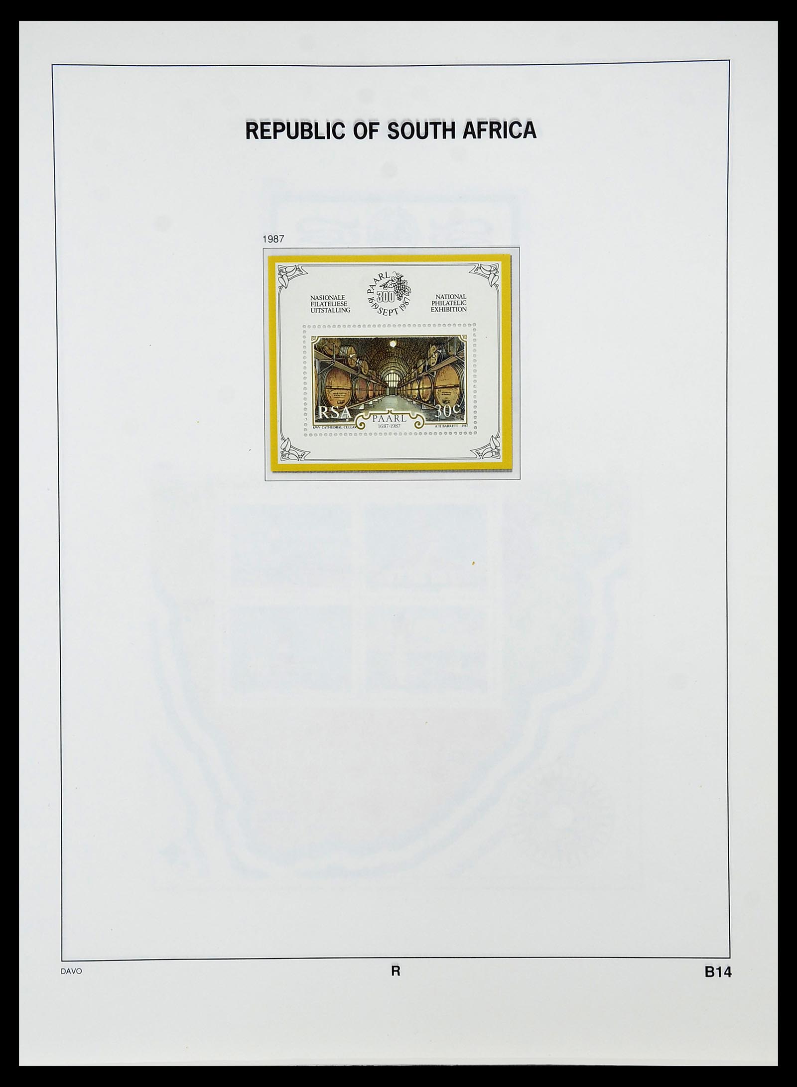 34533 088 - Postzegelverzameling 34533 Zuid Afrika 1870-2000.
