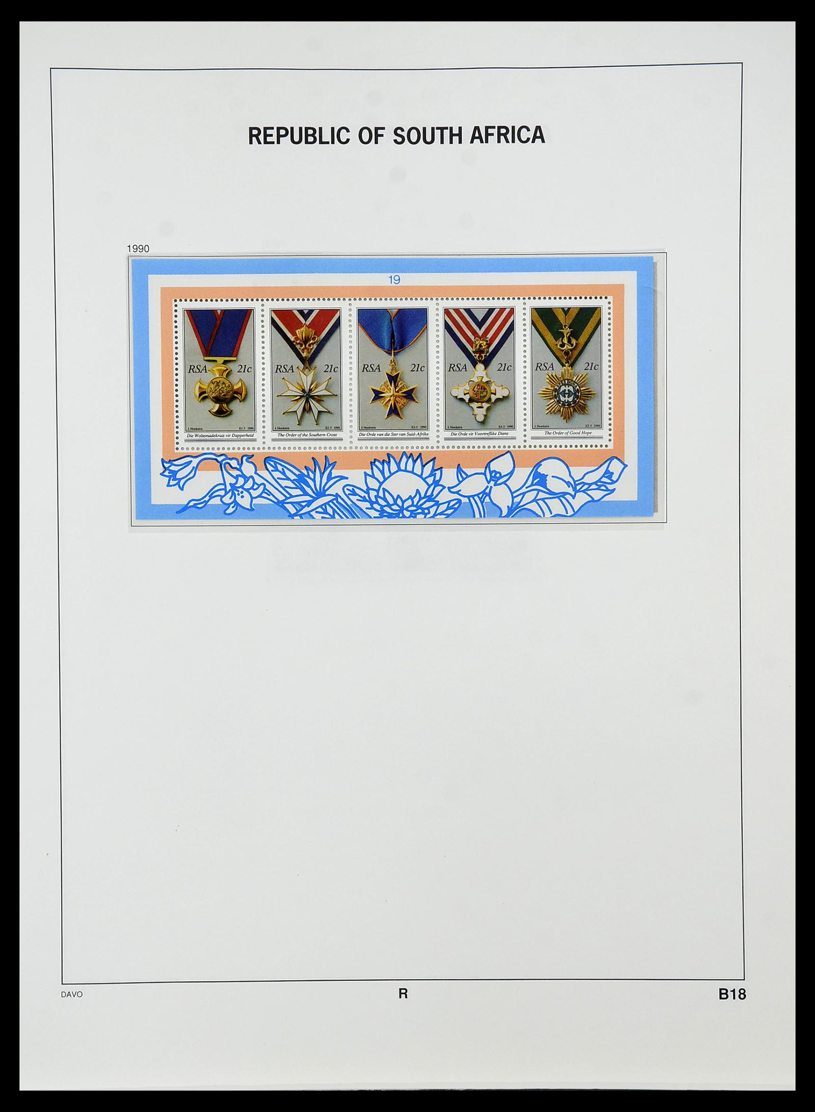 34533 092 - Postzegelverzameling 34533 Zuid Afrika 1870-2000.