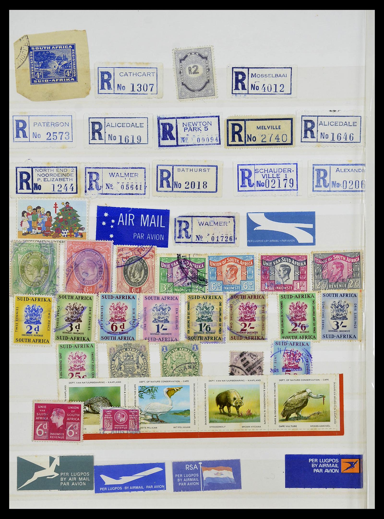 34533 097 - Postzegelverzameling 34533 Zuid Afrika 1870-2000.