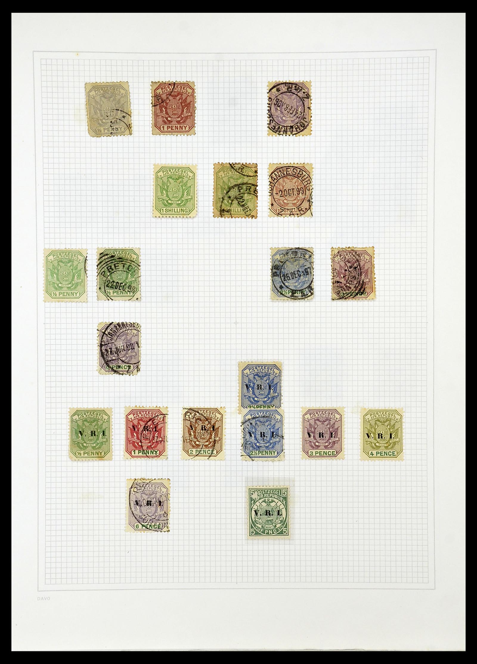 34533 112 - Postzegelverzameling 34533 Zuid Afrika 1870-2000.
