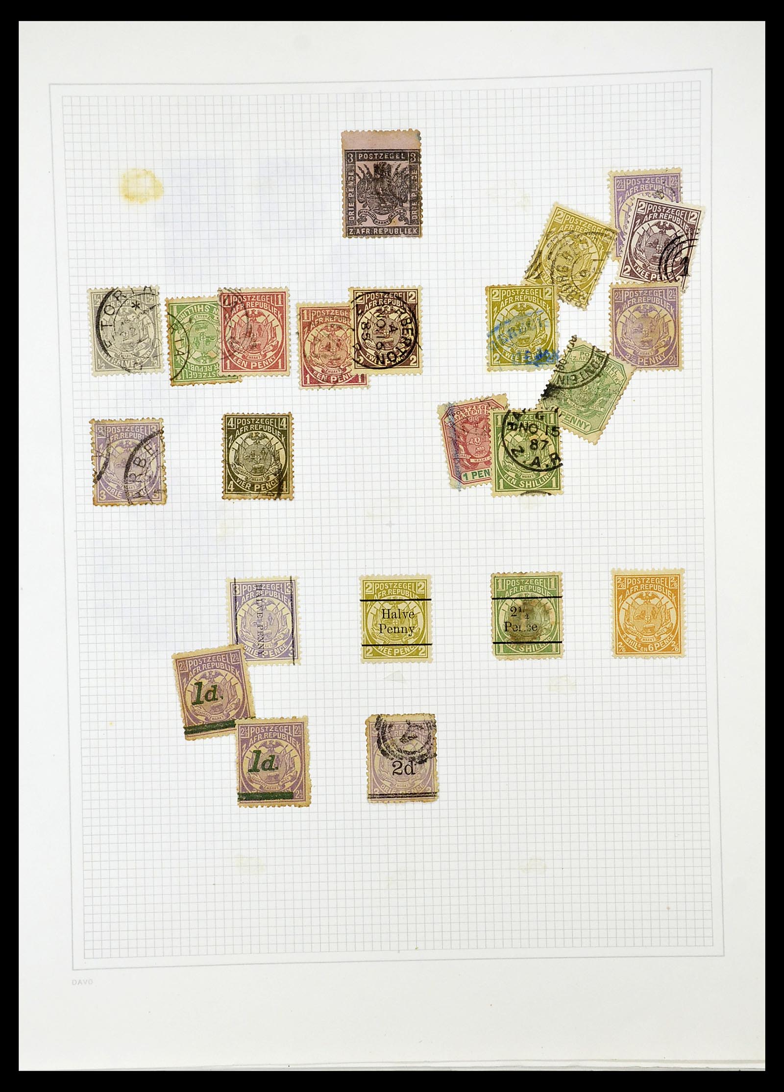 34533 113 - Postzegelverzameling 34533 Zuid Afrika 1870-2000.