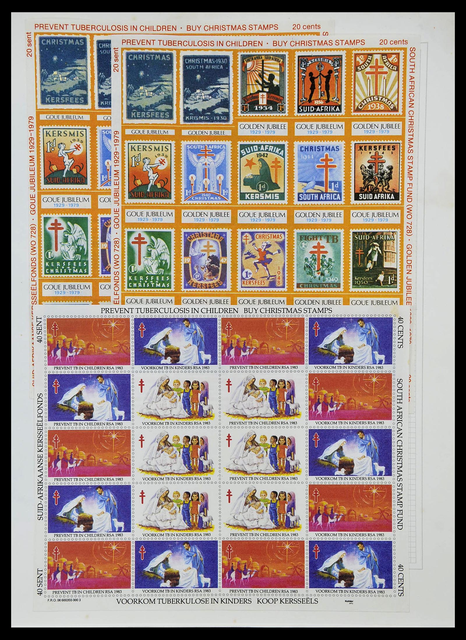 34533 115 - Postzegelverzameling 34533 Zuid Afrika 1870-2000.