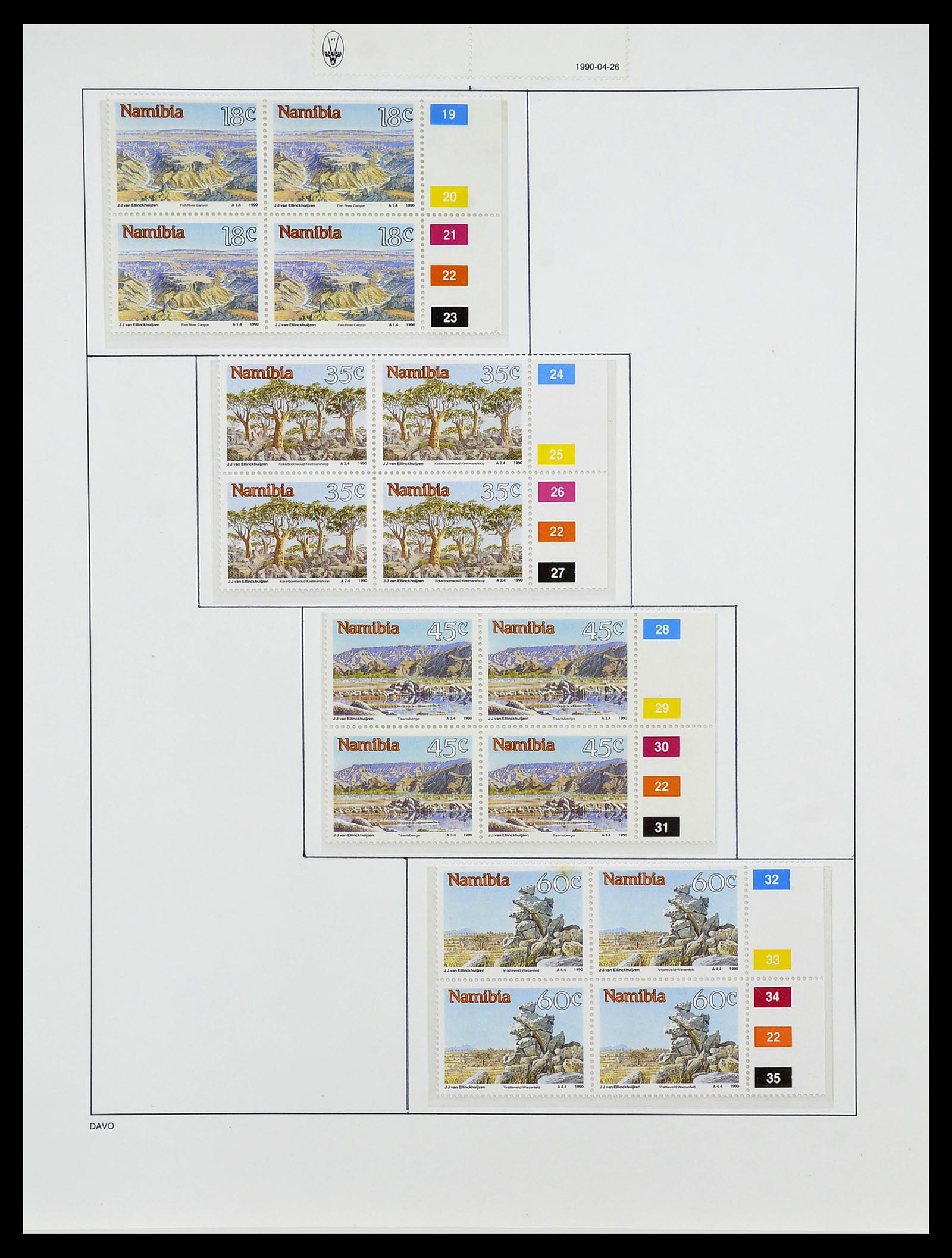 34533 441 - Postzegelverzameling 34533 Zuid Afrika 1870-2000.