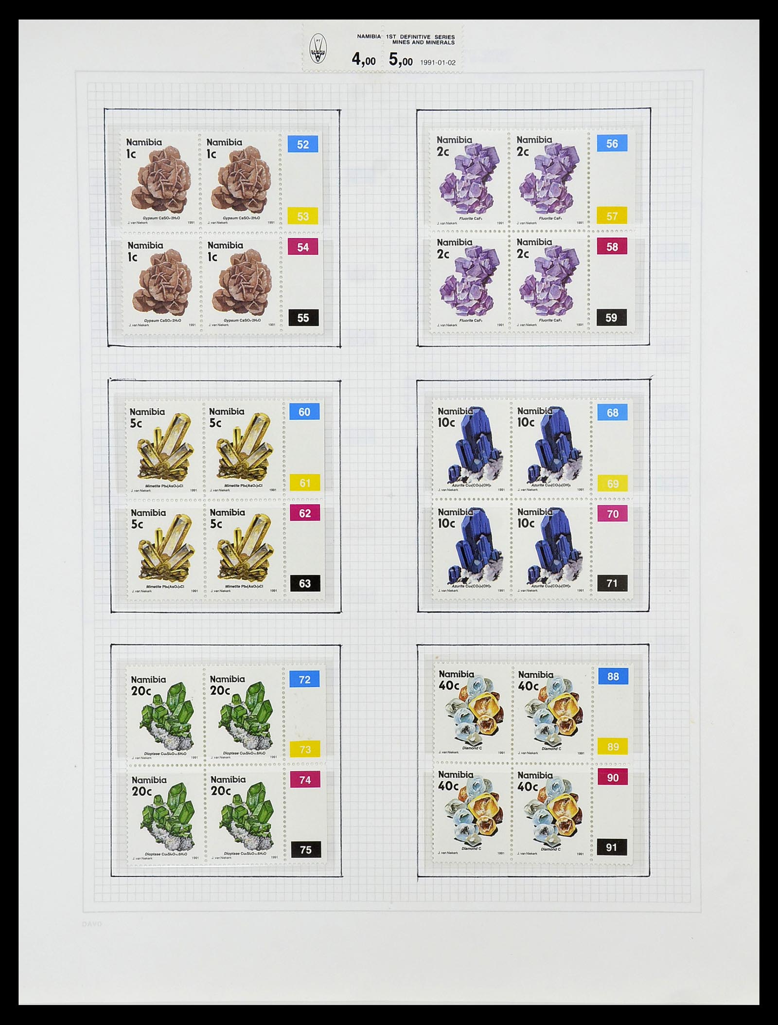 34533 443 - Postzegelverzameling 34533 Zuid Afrika 1870-2000.