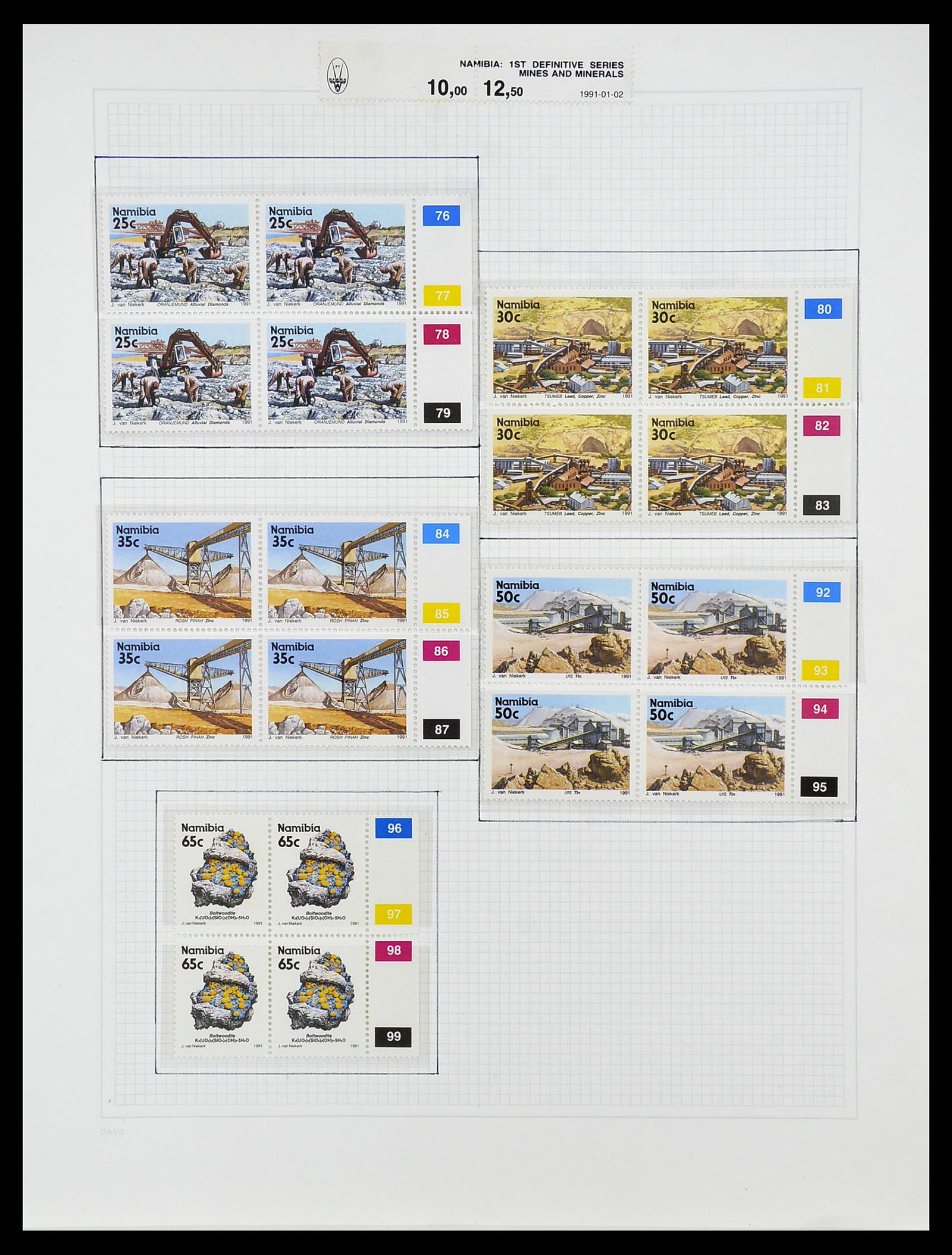 34533 444 - Postzegelverzameling 34533 Zuid Afrika 1870-2000.