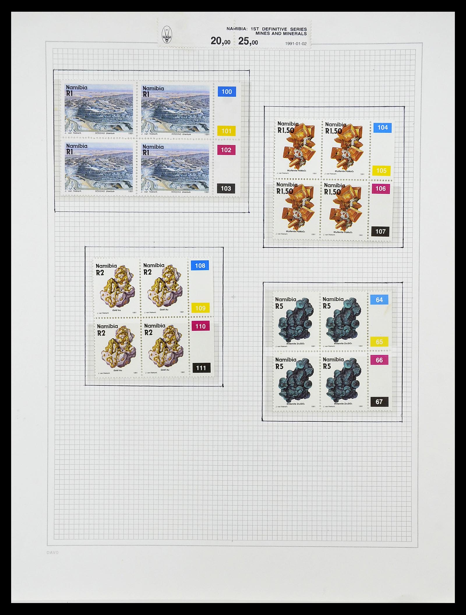 34533 445 - Postzegelverzameling 34533 Zuid Afrika 1870-2000.