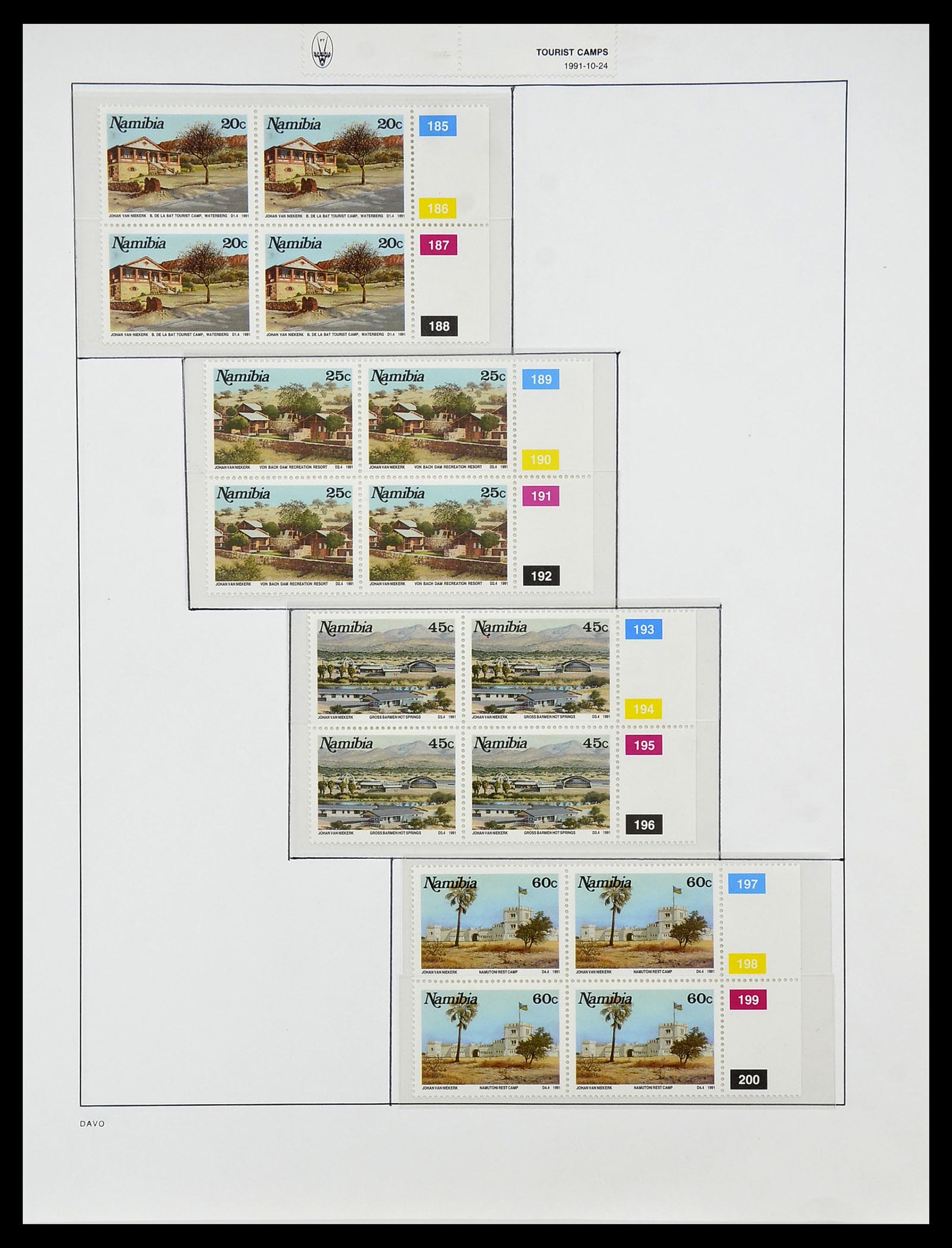34533 448 - Postzegelverzameling 34533 Zuid Afrika 1870-2000.